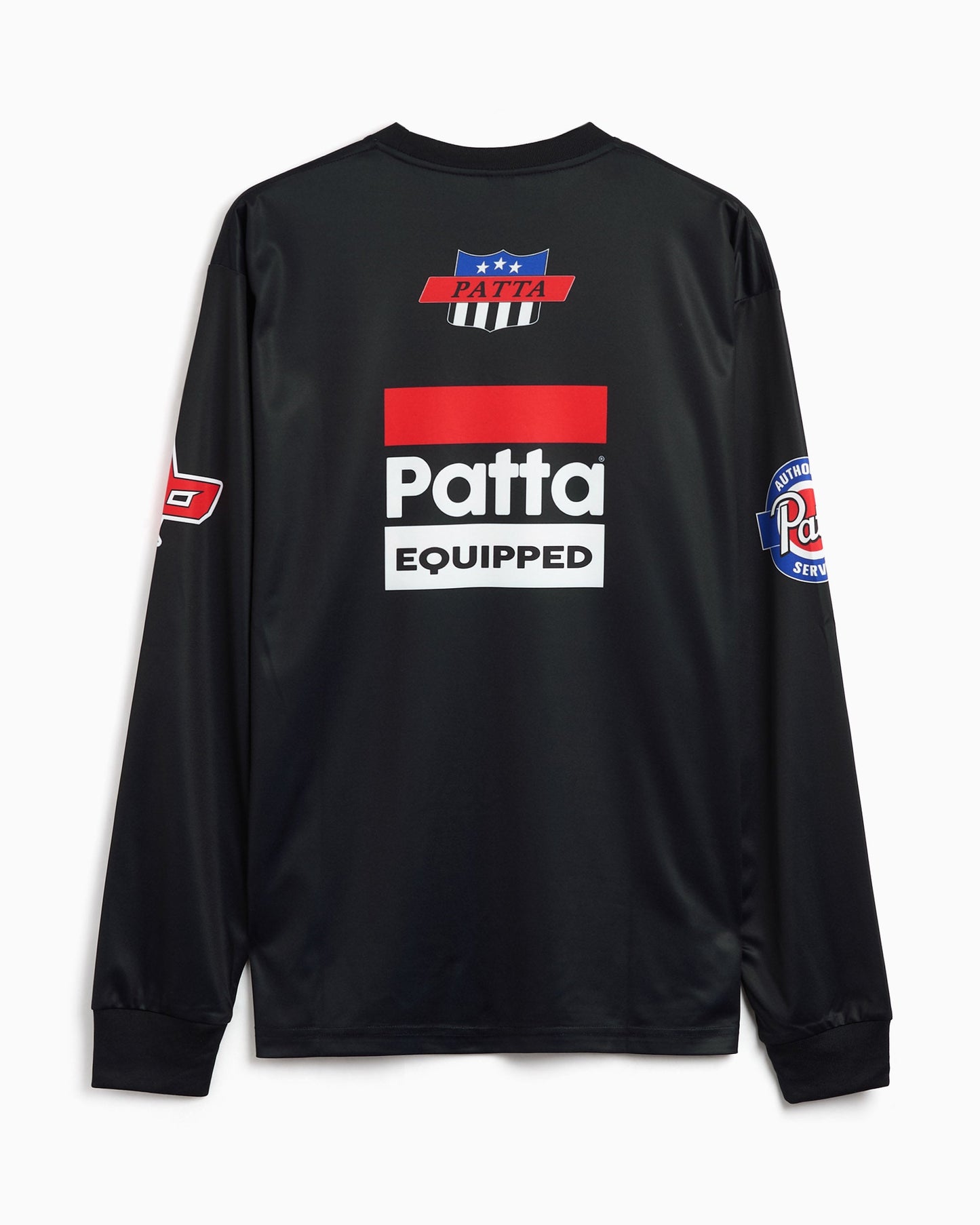Camiseta con gráfico de manga larga Patta Sponsor Jersey para hombre