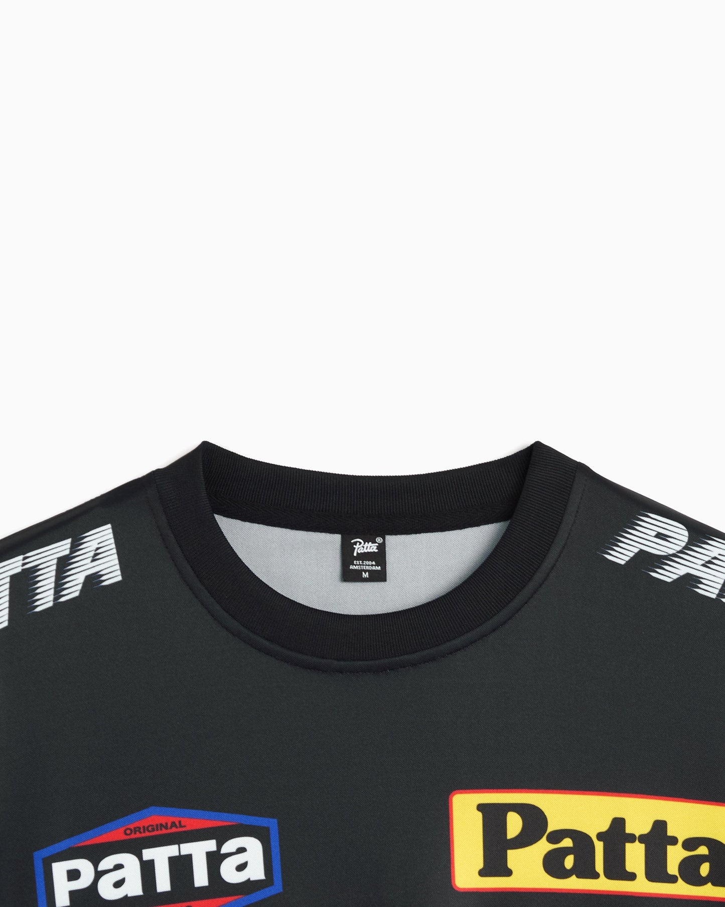Camiseta con gráfico de manga larga Patta Sponsor Jersey para hombre