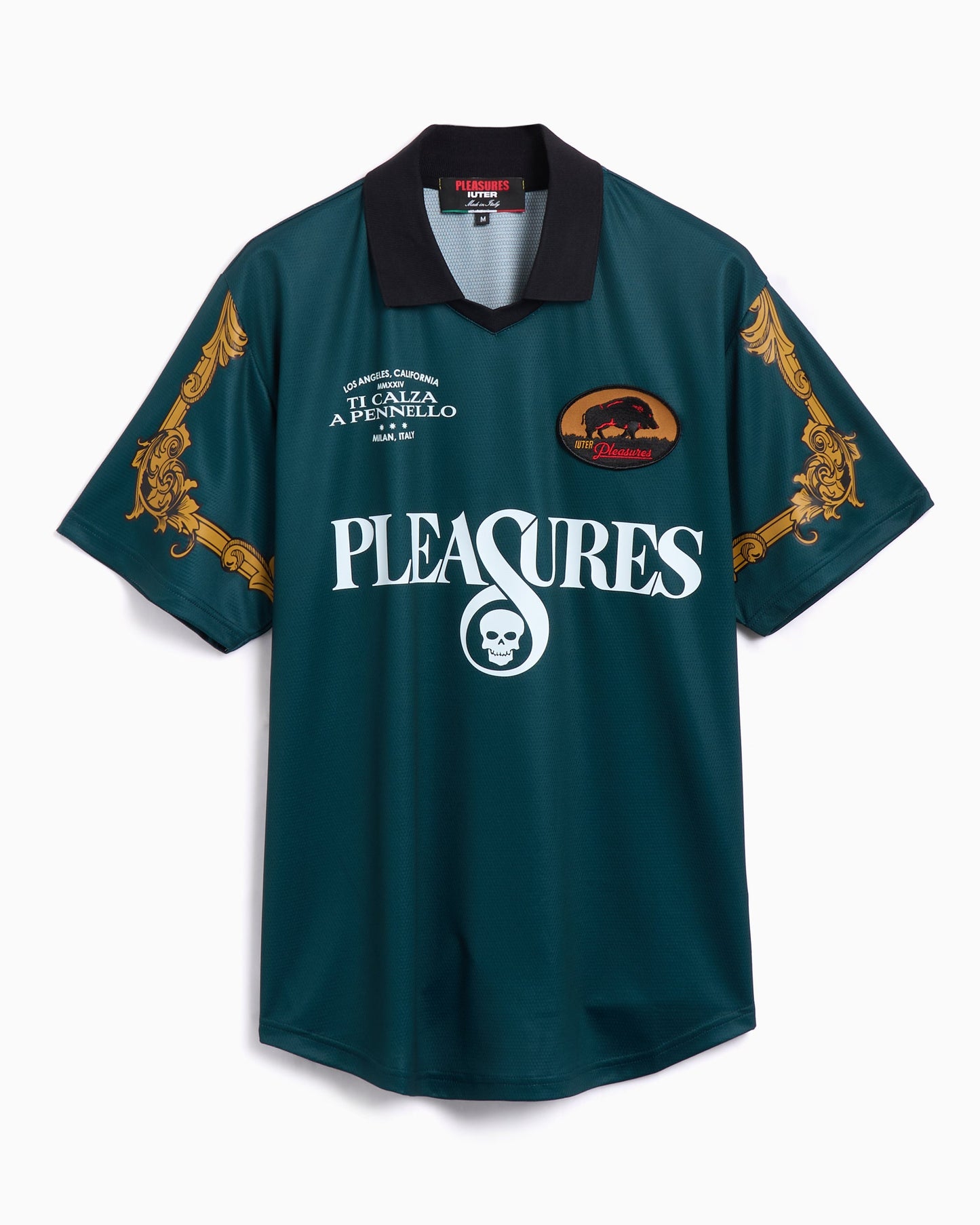 Camiseta Relaxed Pleasures Carlo Soccer Men's Jersey para hombre