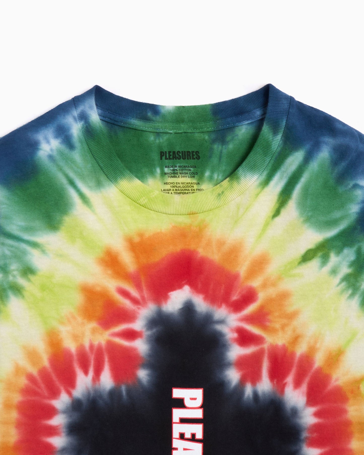 Camiseta Pleasures Dyed Men's T-Shirt para hombre