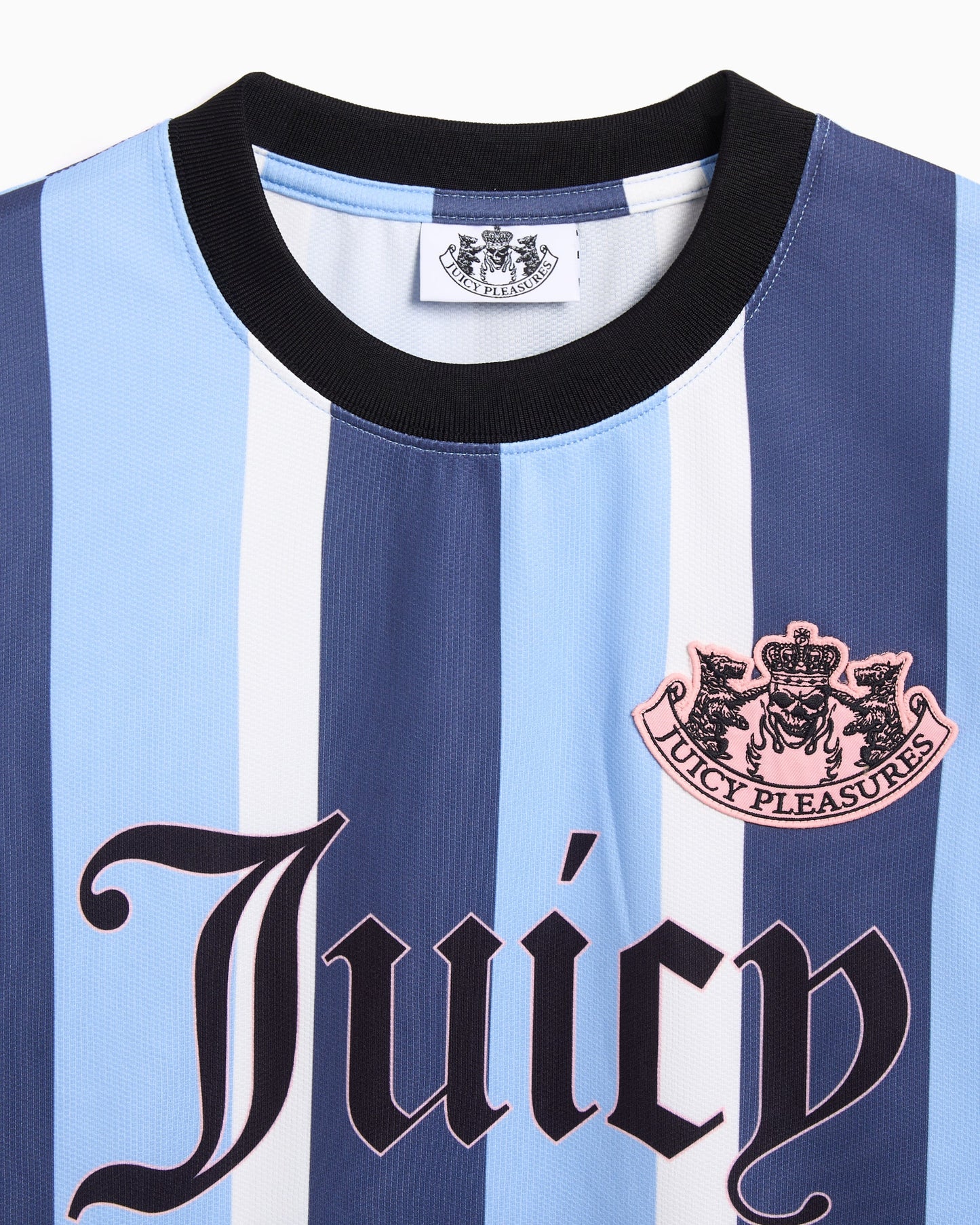 Camiseta de rayas Relaxed Pleasures x Juicy Couture JPFC Sport para hombre