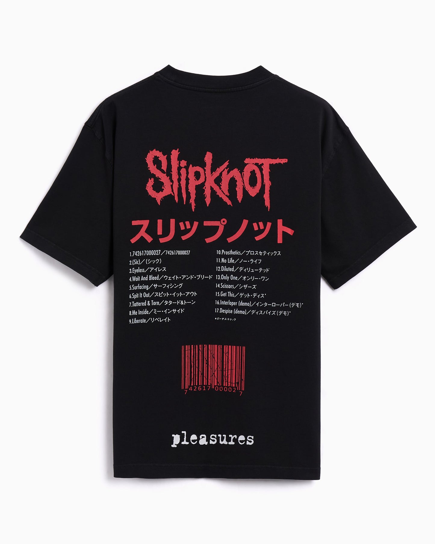 Camiseta con gráfico Relaxed Pleasures x Slipknot Self Titled para hombre