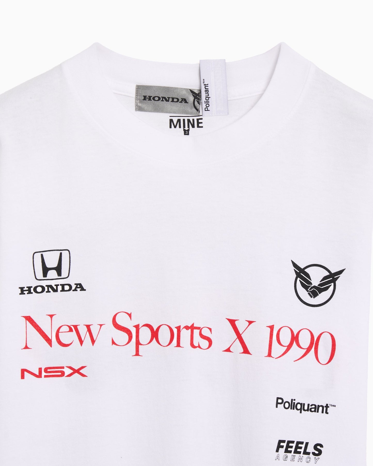 Camiseta con gráfico Relaxed de manga larga Poliquant The New Sports X 1990 Limited Edition para hombre
