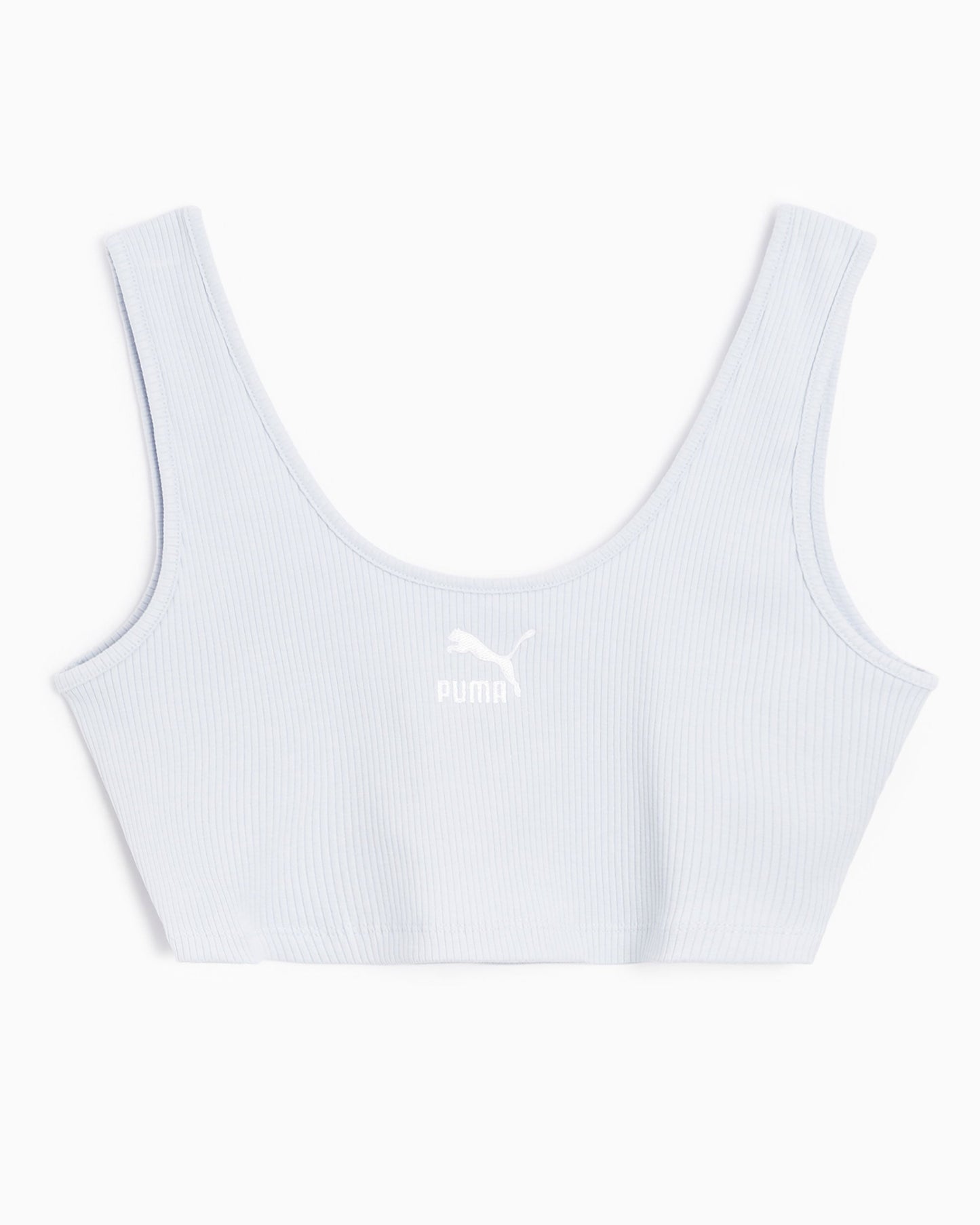 Camiseta Puma Classics Women's Ribbed Crop Top para mujer