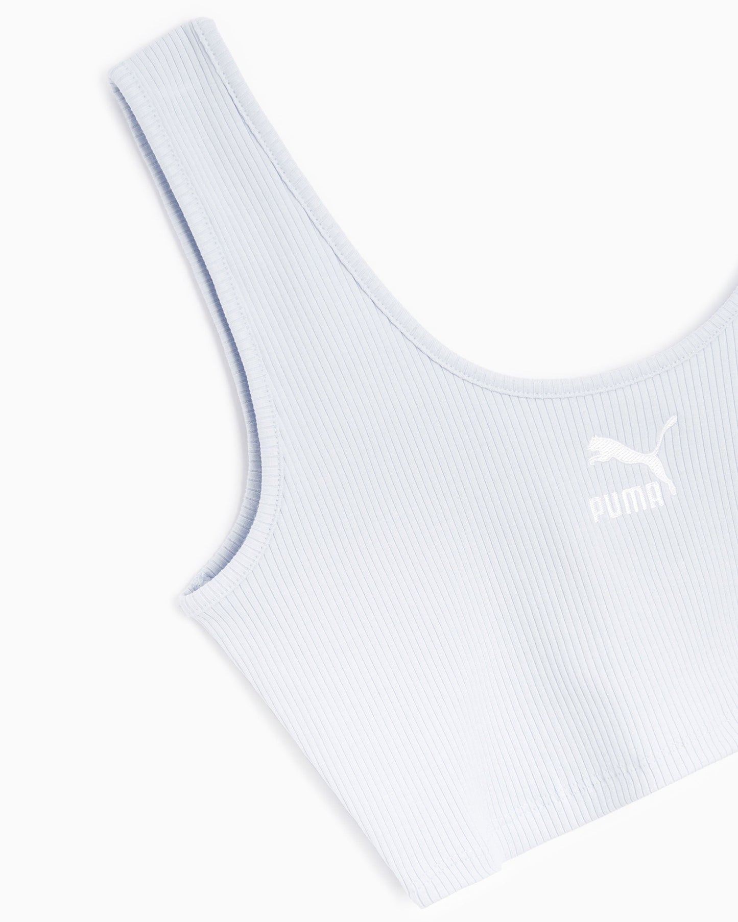 Camiseta Puma Classics Women's Ribbed Crop Top para mujer