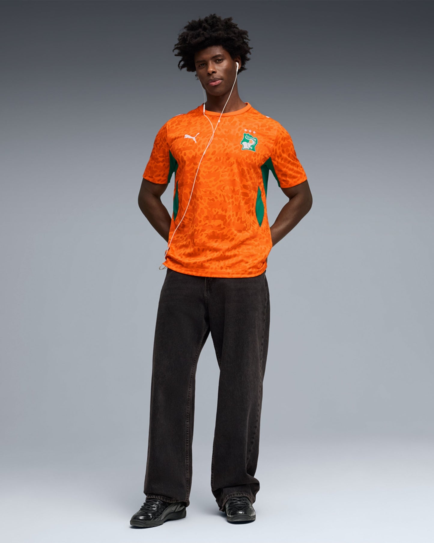 Jersey T-Shirt 1ª equipación 2026 Puma Ivory Coast Futbol para hombre