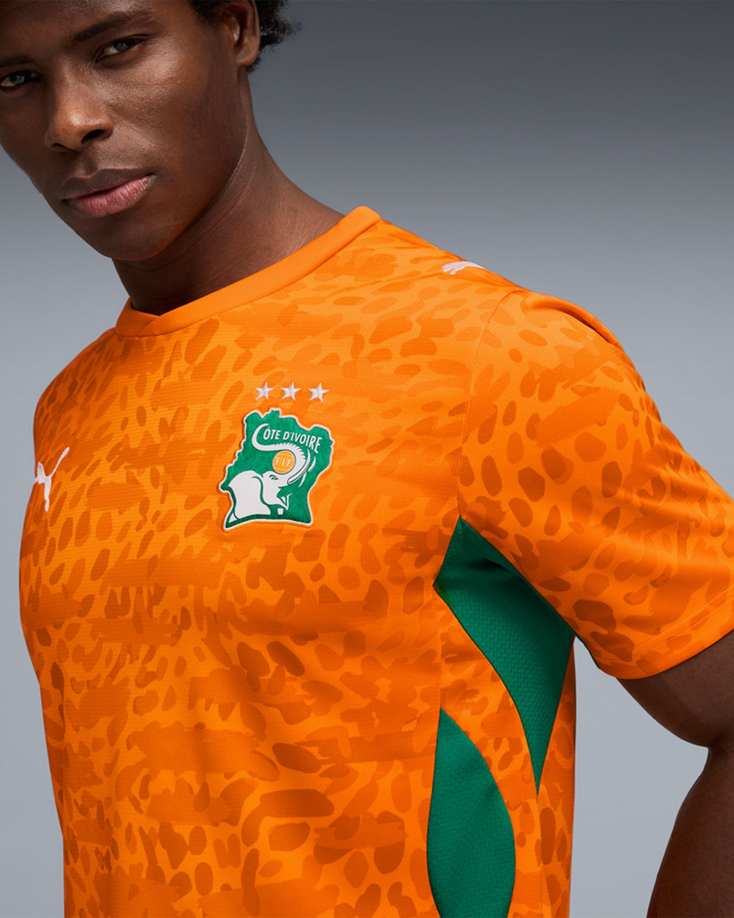 Jersey T-Shirt 1ª equipación 2026 Puma Ivory Coast Futbol para hombre