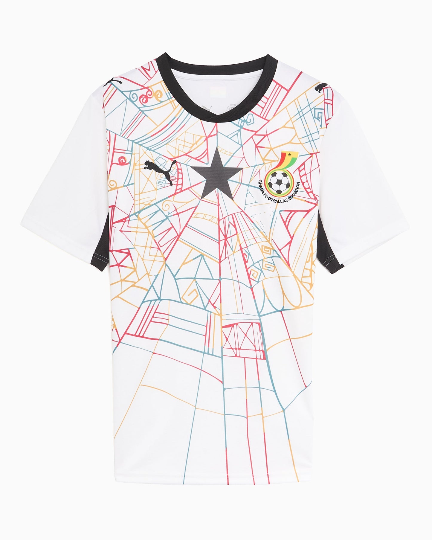 Jersey T-Shirt 1ª equipación 2026 Puma Republic of Ghana Futbol para hombre