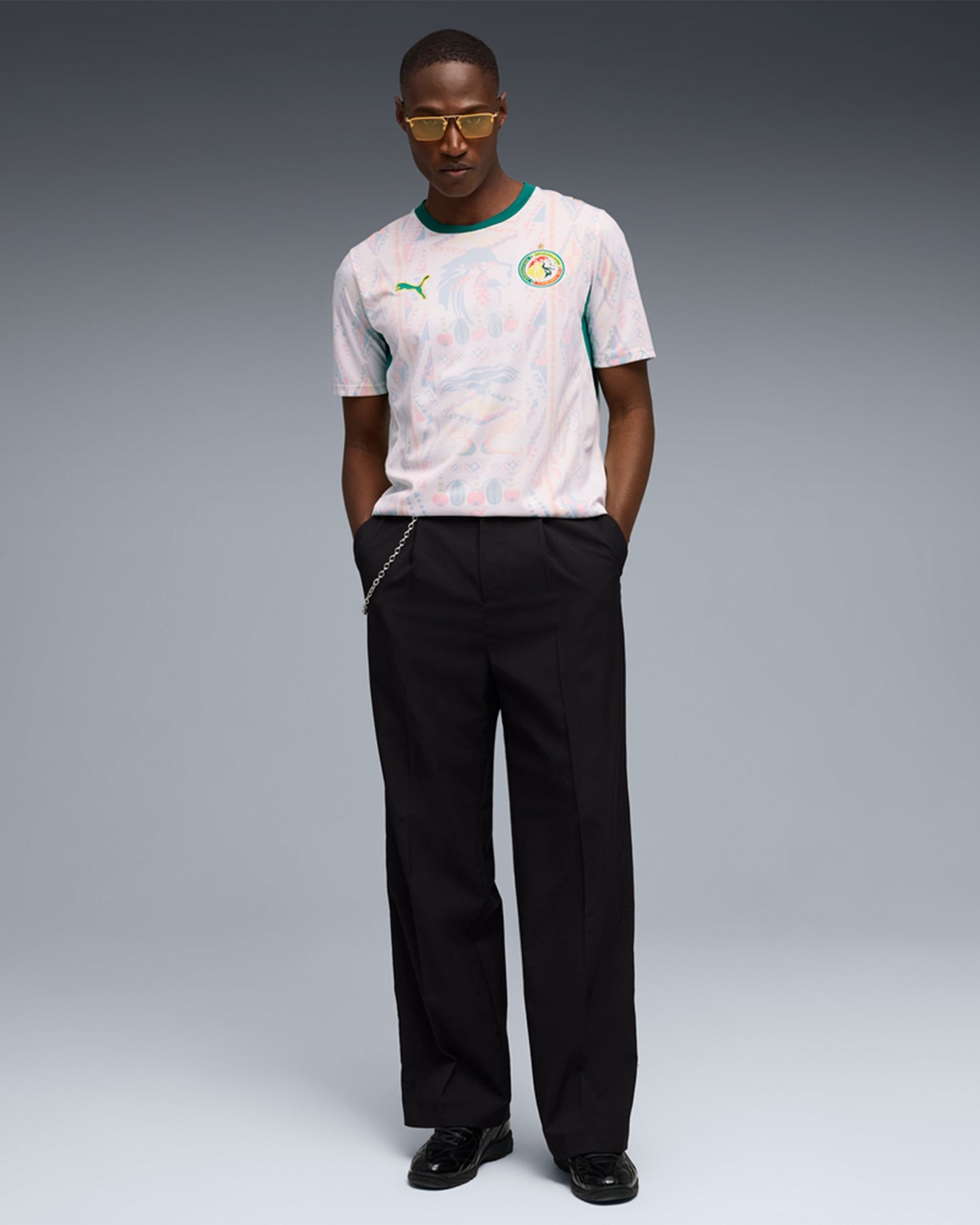 Jersey T-Shirt 1ª equipación 2026 Puma Republic of Senegal Futbol para hombre