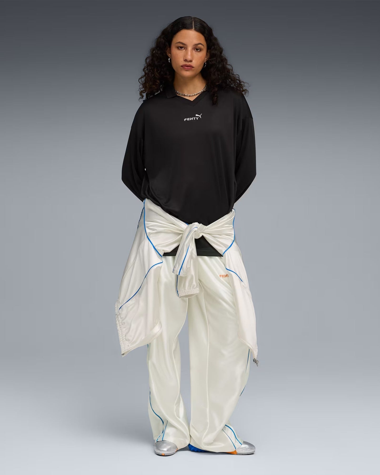 Camiseta Relaxed de manga larga Puma x FENTY Goalie para mujer