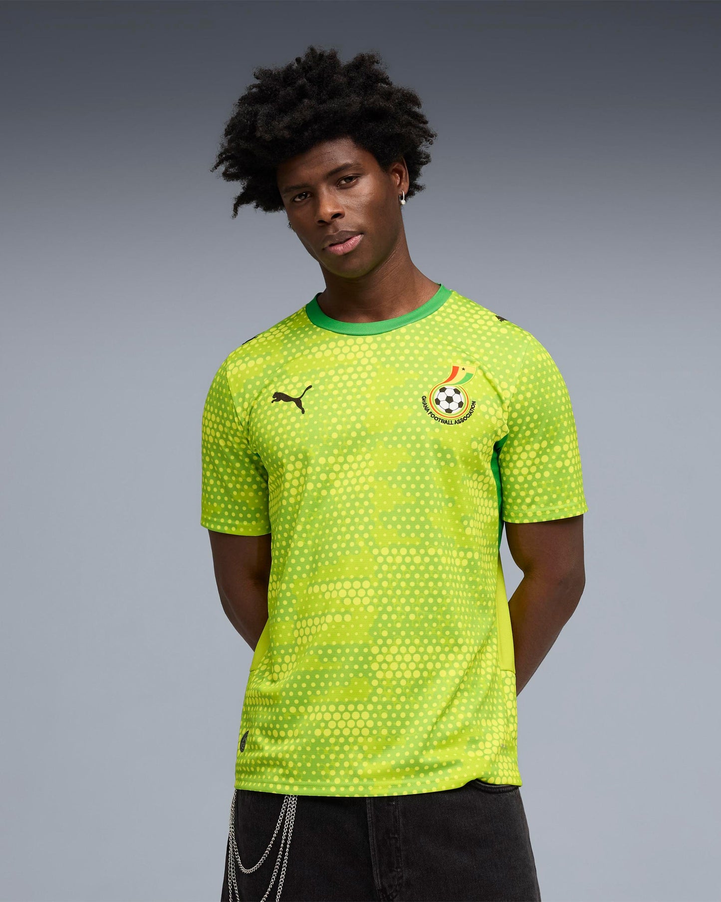 Jersey T-Shirt con logo Puma x Salehe Bembury x Ghana Goalkeeper para hombre