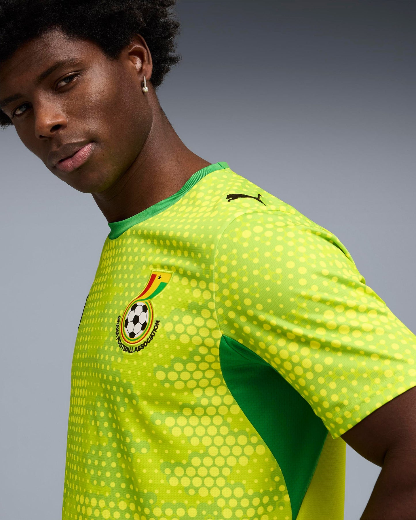 Jersey T-Shirt con logo Puma x Salehe Bembury x Ghana Goalkeeper para hombre