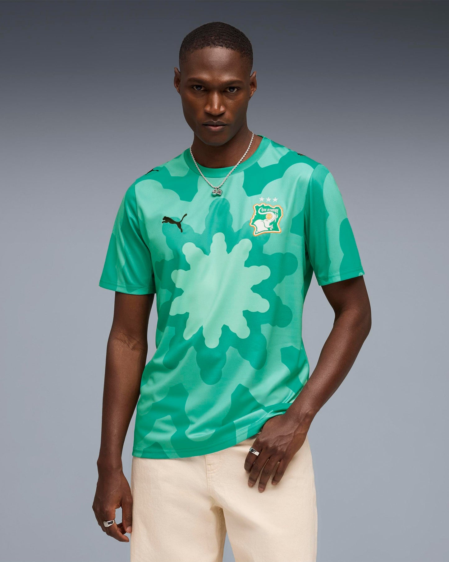 Jersey T-Shirt con logo Puma x Salehe Bembury x Ivory Coast Goalkeepers para hombre