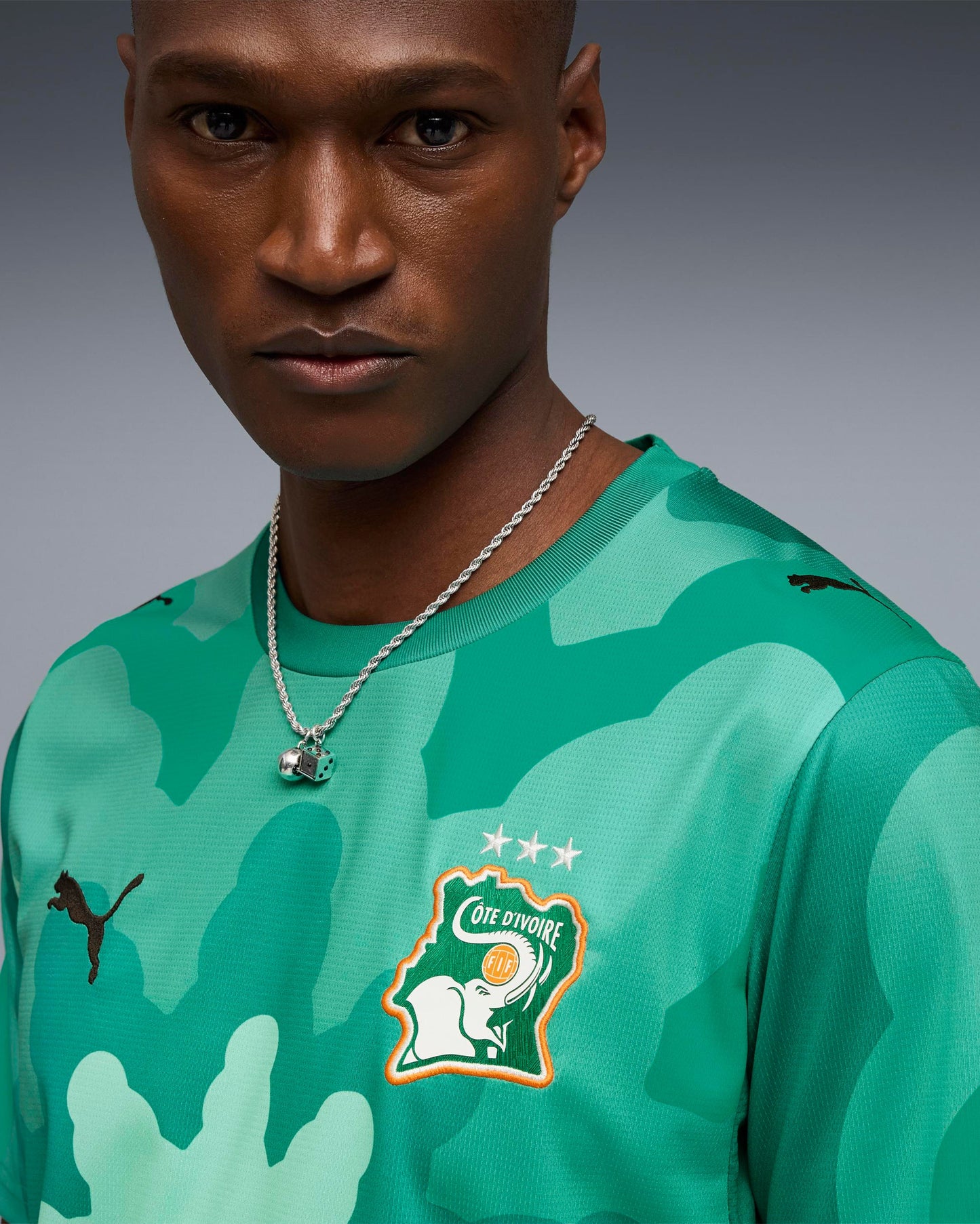 Jersey T-Shirt con logo Puma x Salehe Bembury x Ivory Coast Goalkeepers para hombre