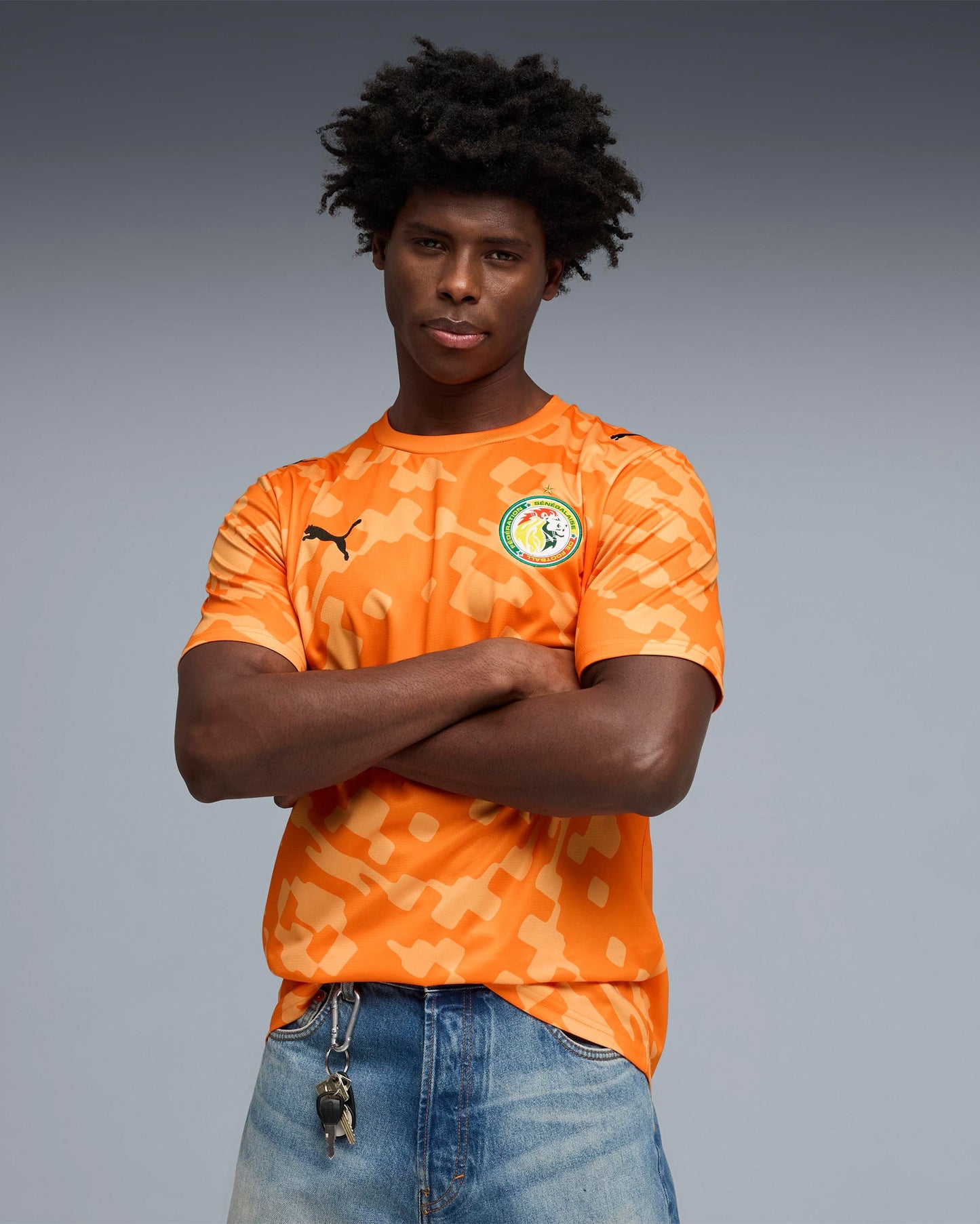 Jersey T-Shirt con logo Puma x Salehe Bembury x Senegal Goalkeepers para hombre