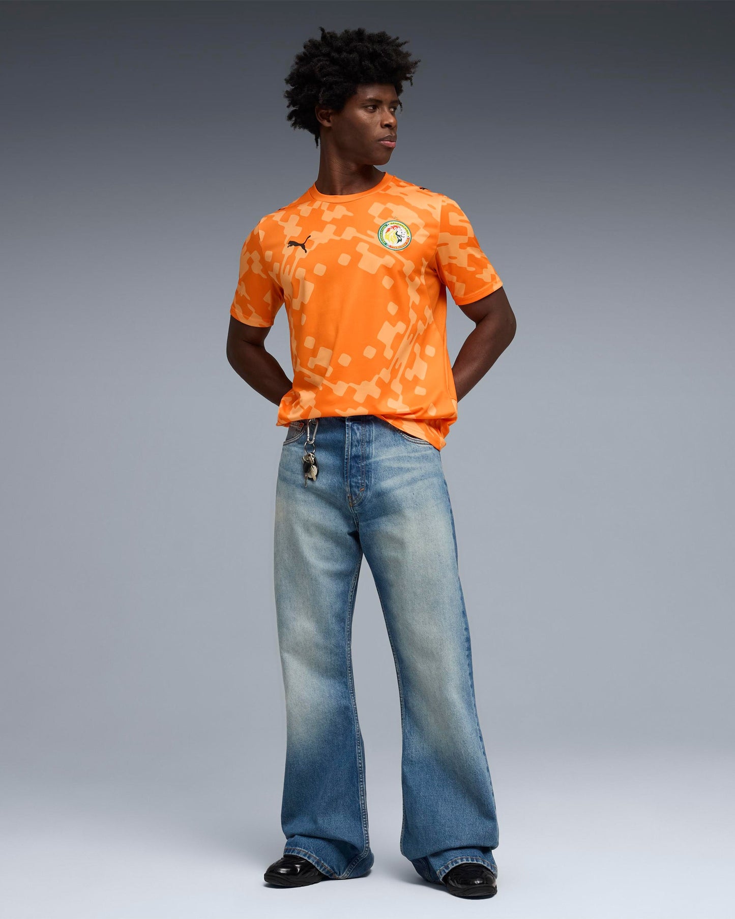 Jersey T-Shirt con logo Puma x Salehe Bembury x Senegal Goalkeepers para hombre