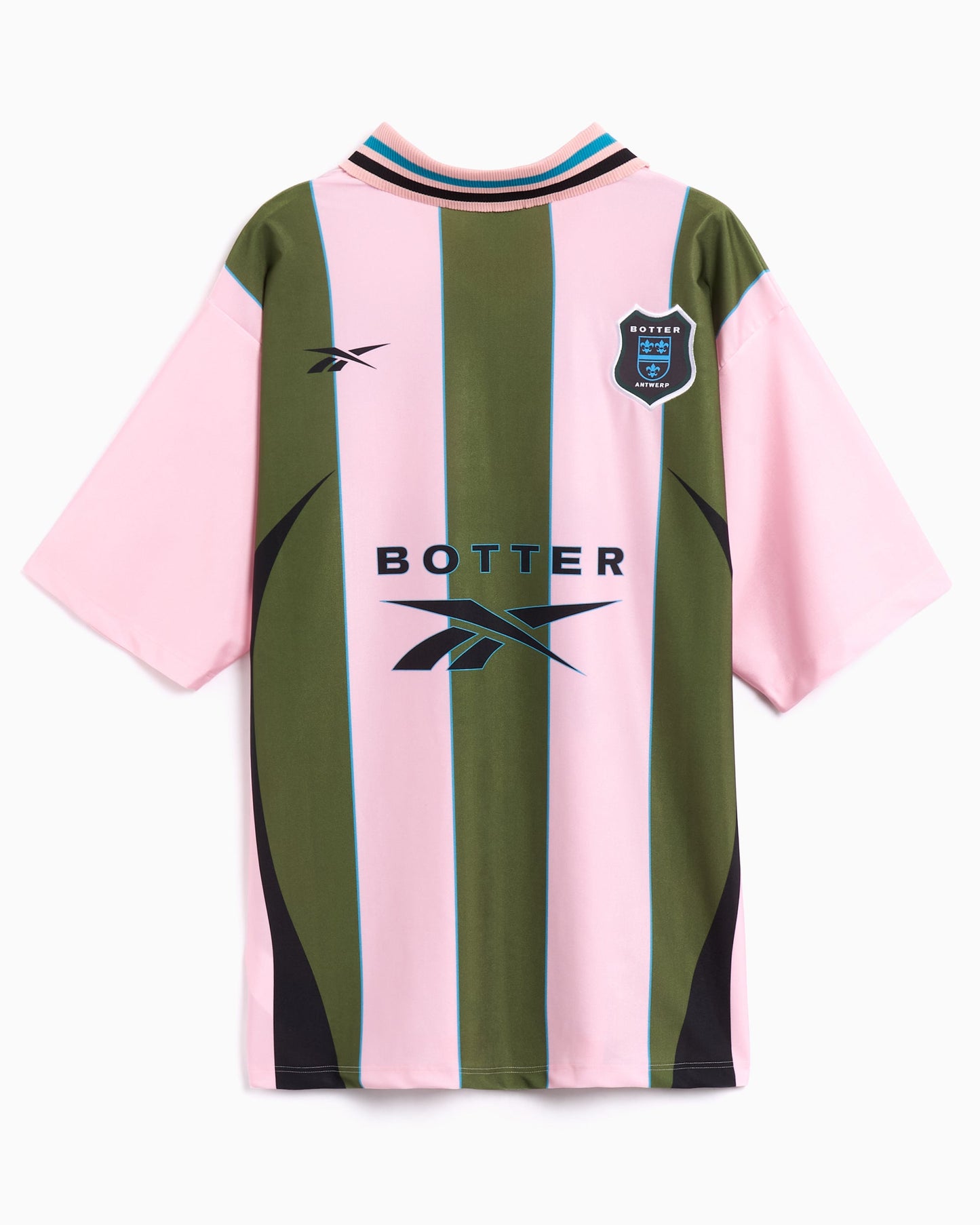 Jersey T-Shirt de rayas Reebok x Botter Reverse para hombre