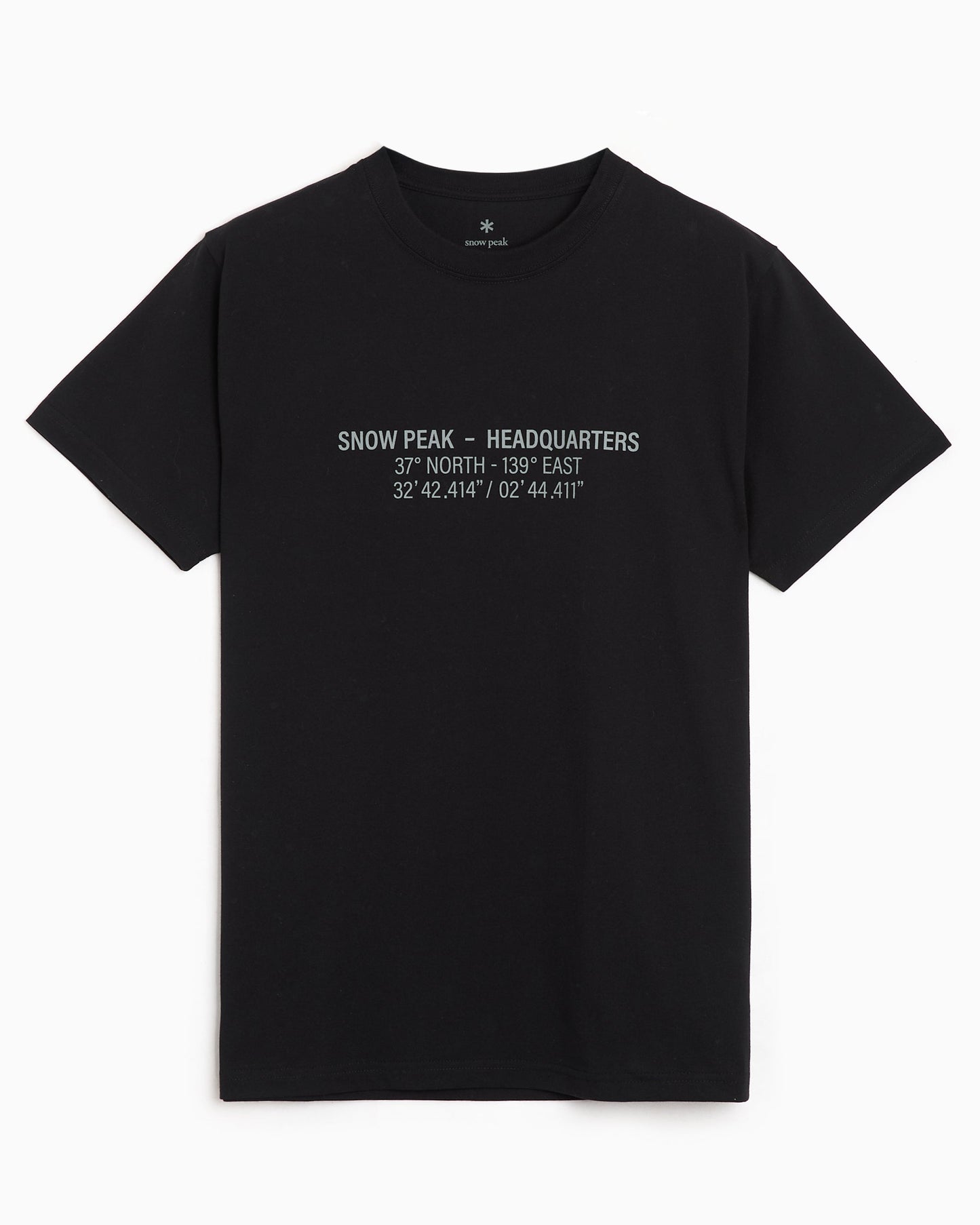 Camiseta con gráfico Relaxed Snow Peak HQ Topographic Map para hombre
