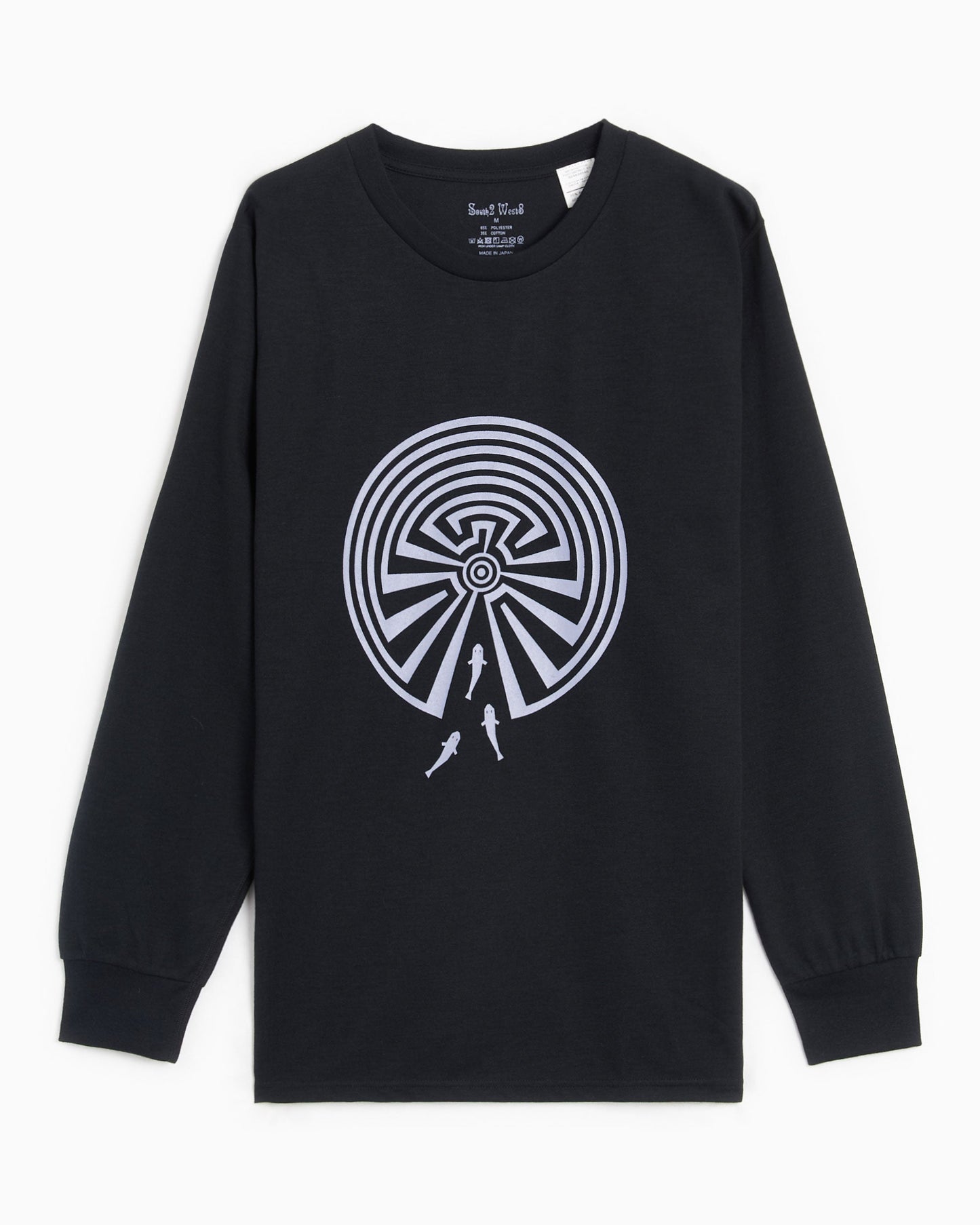 Camiseta South2 West8 Maze Men's Long Sleeve T-Shirt para hombre