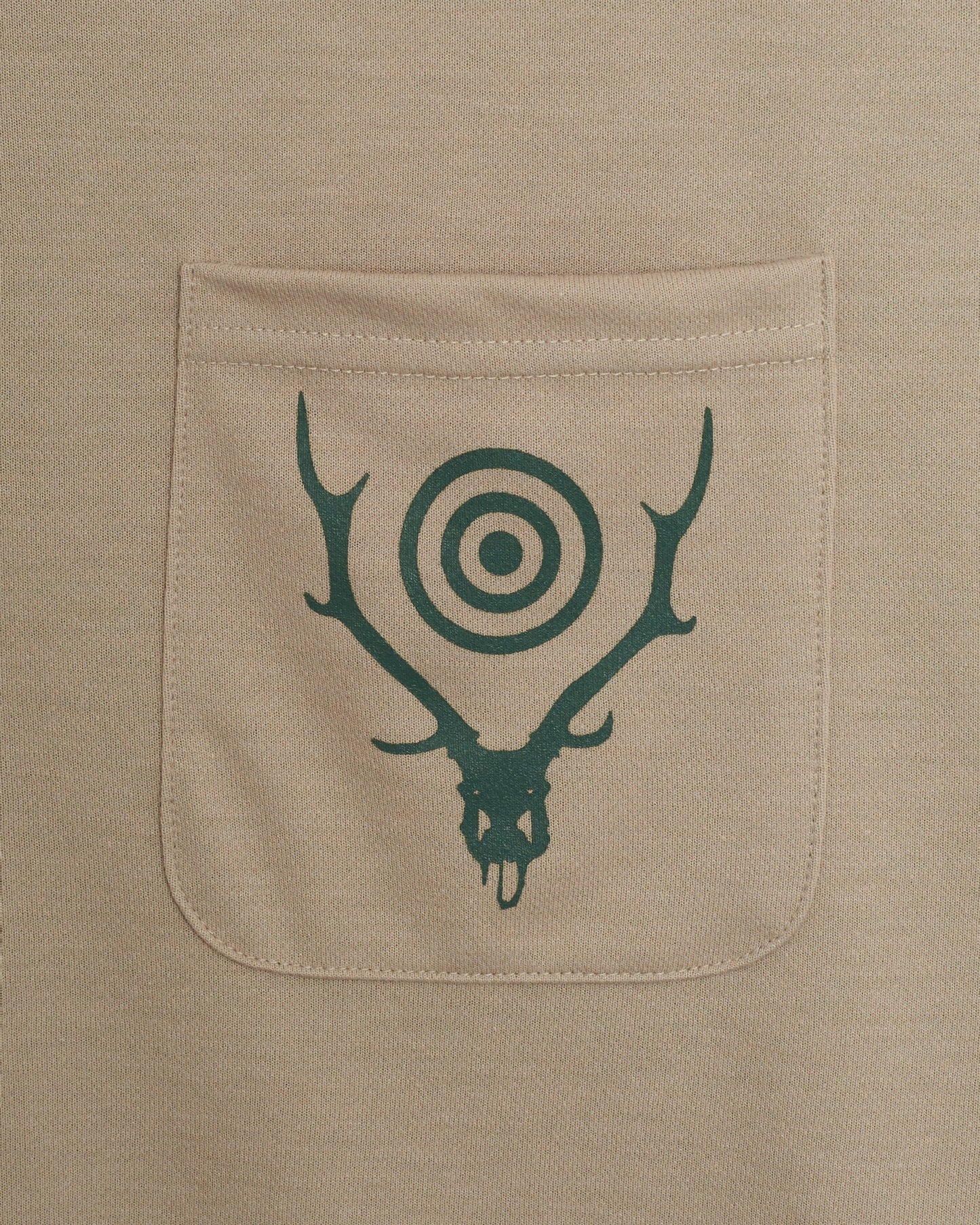 Camiseta con logo South2 West8 Round Pocket para hombre