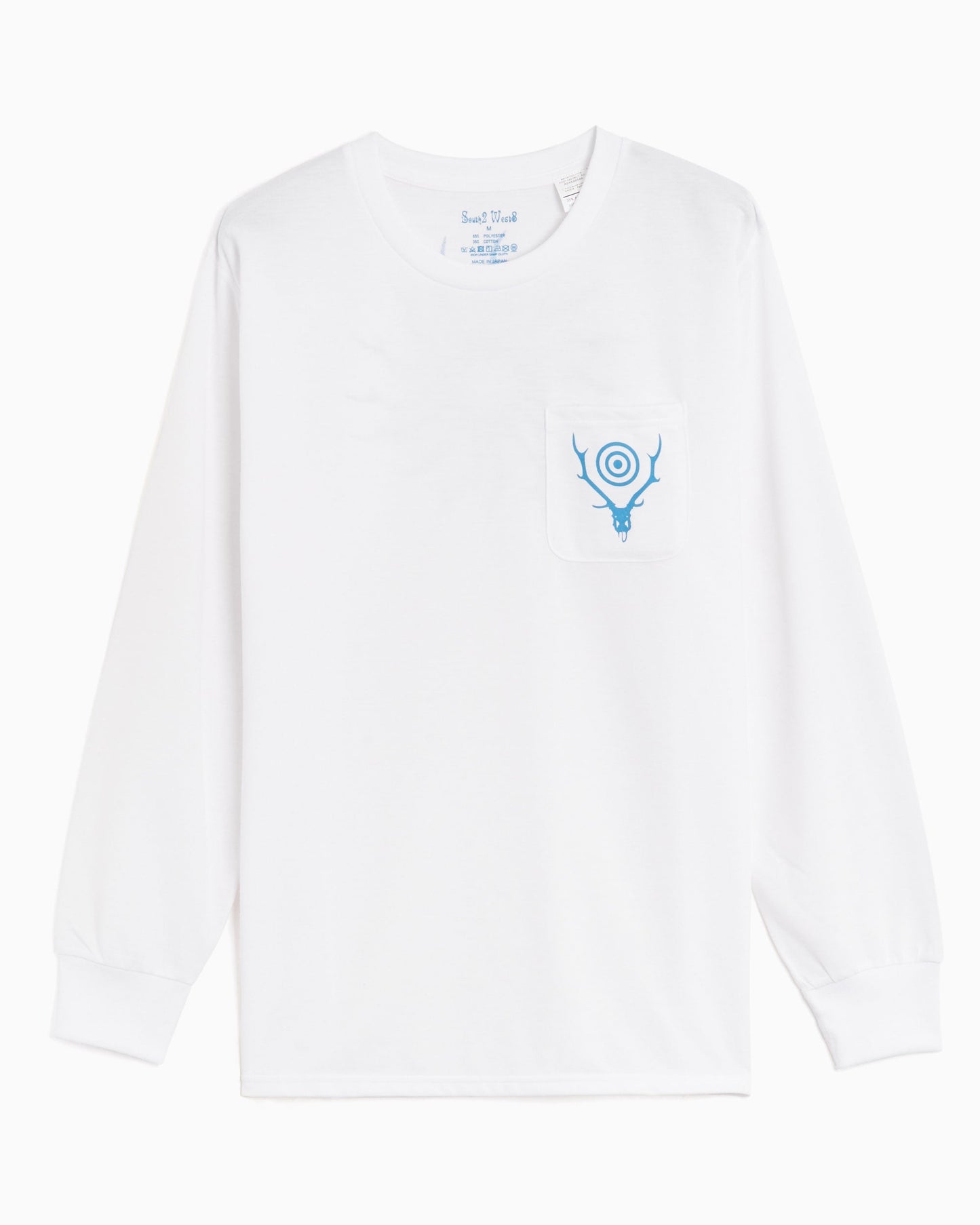 Camiseta South2 West8 Round Pocket Men's Long Sleeve T-Shirt para hombre