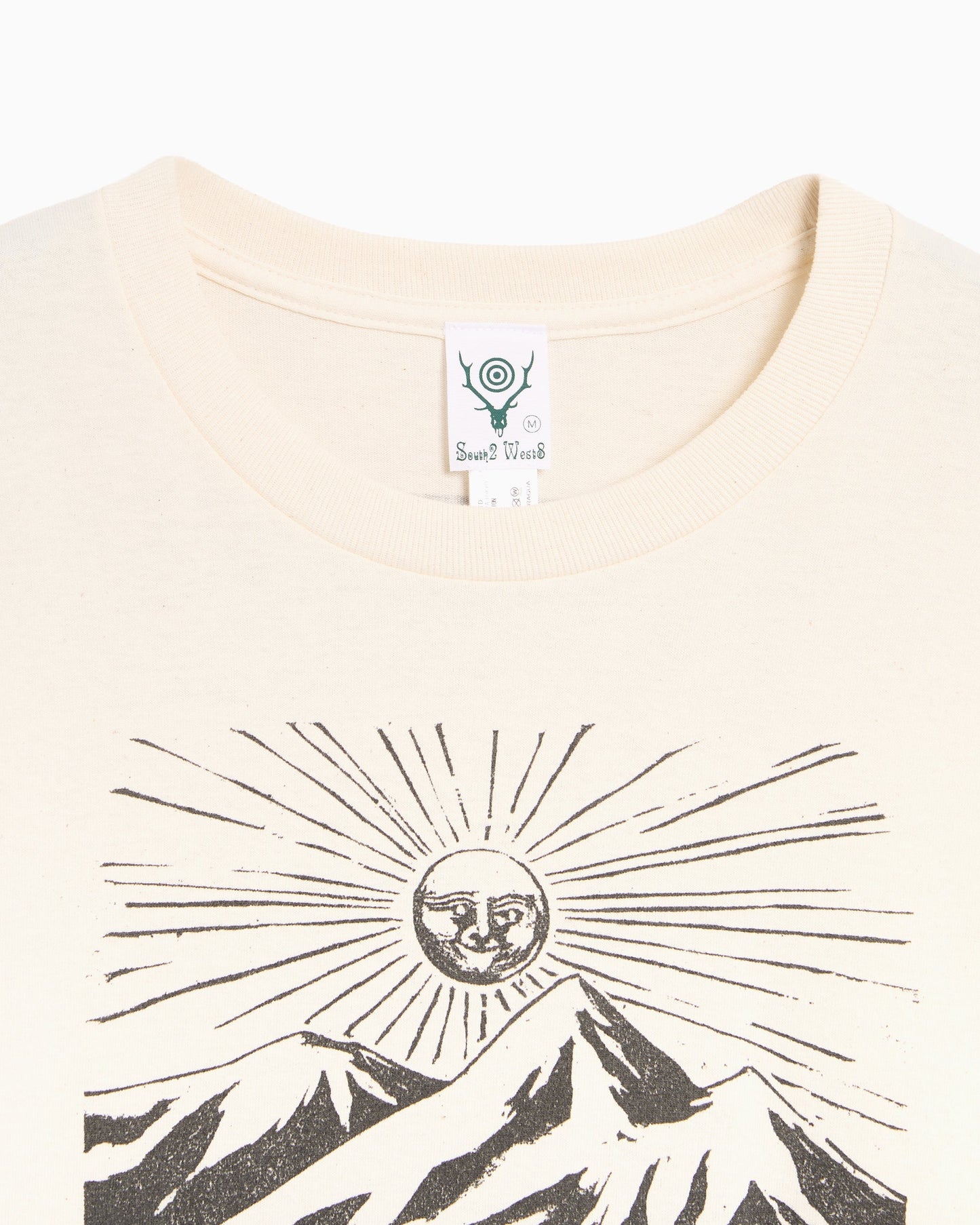 Camiseta con gráfico Relaxed de manga larga South2 West8 x F.KITAMURA para hombre