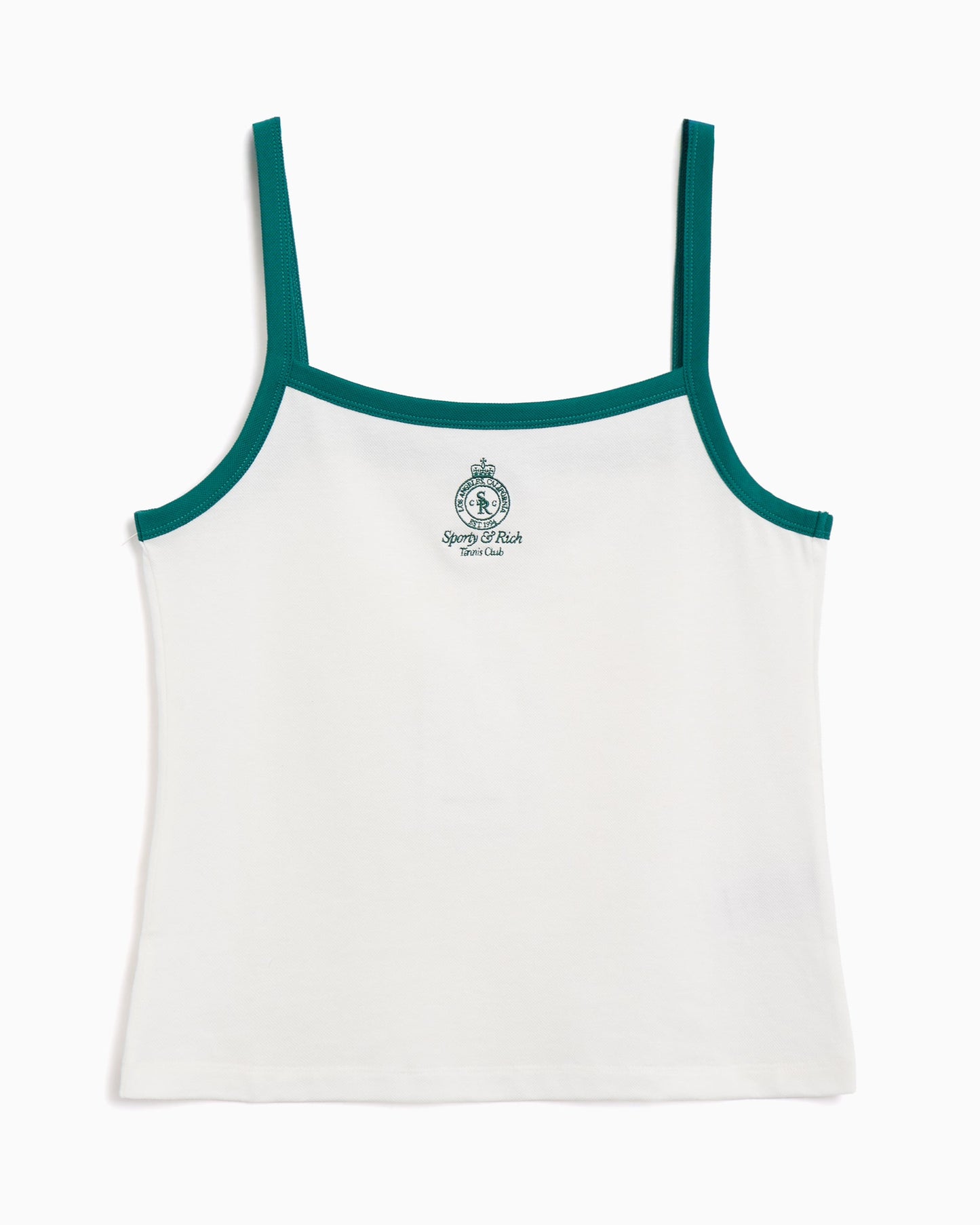 Tank Top Sporty & Rich Crown Tennis Pique para mujer