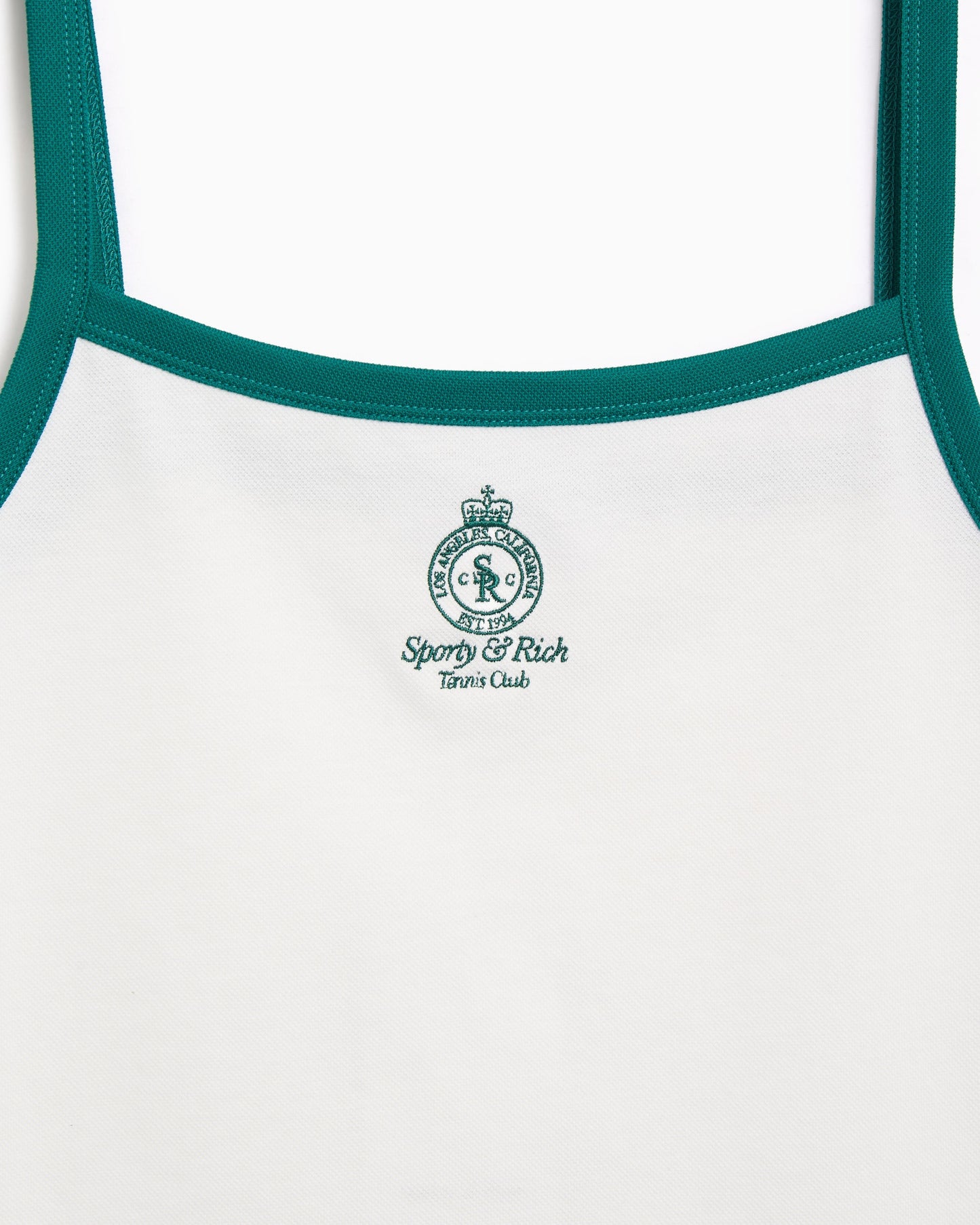 Tank Top Sporty & Rich Crown Tennis Pique para mujer