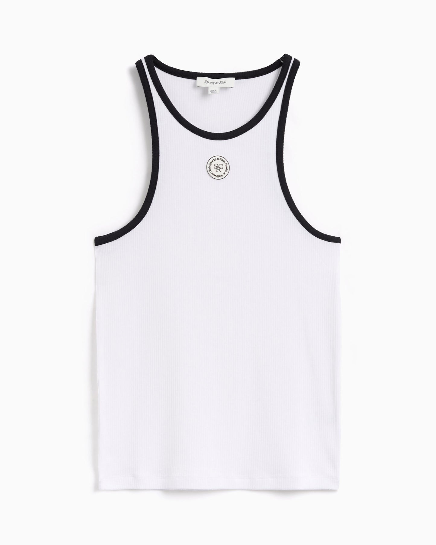 Camiseta Sporty & Rich SRHWC Women's Ribbed Tank T-Shirt para mujer