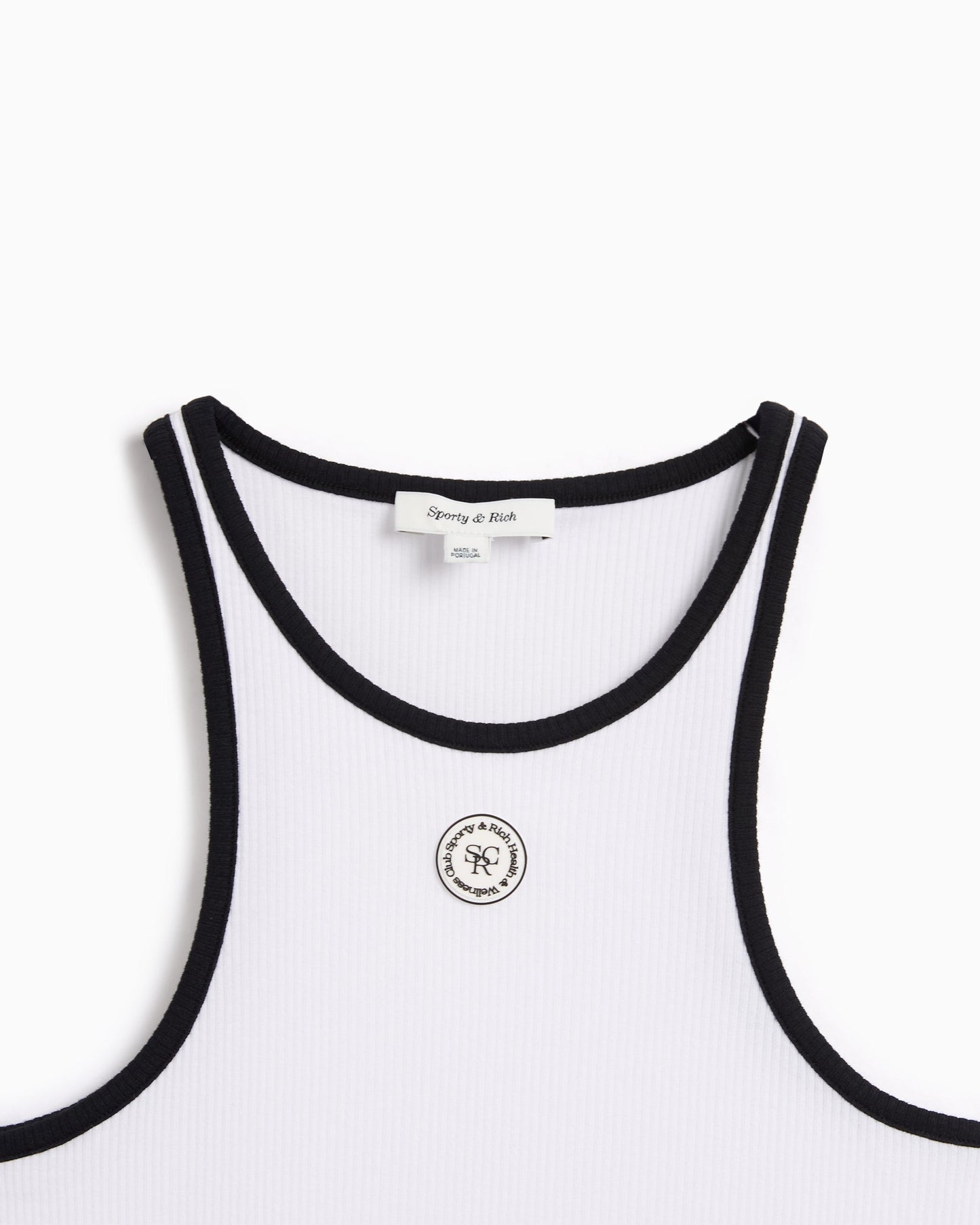Camiseta Sporty & Rich SRHWC Women's Ribbed Tank T-Shirt para mujer