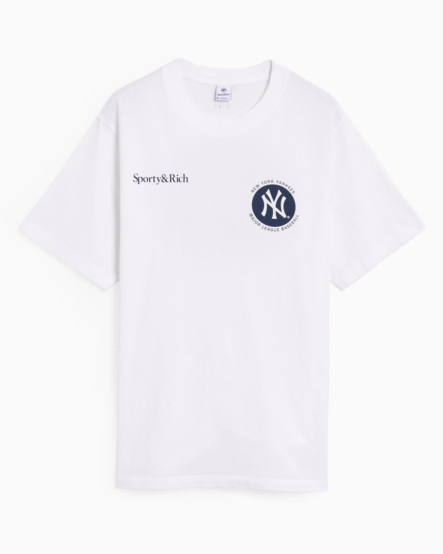 Camiseta con logo Sporty & Rich x 47 Brand NY Yankees World Series Unisex