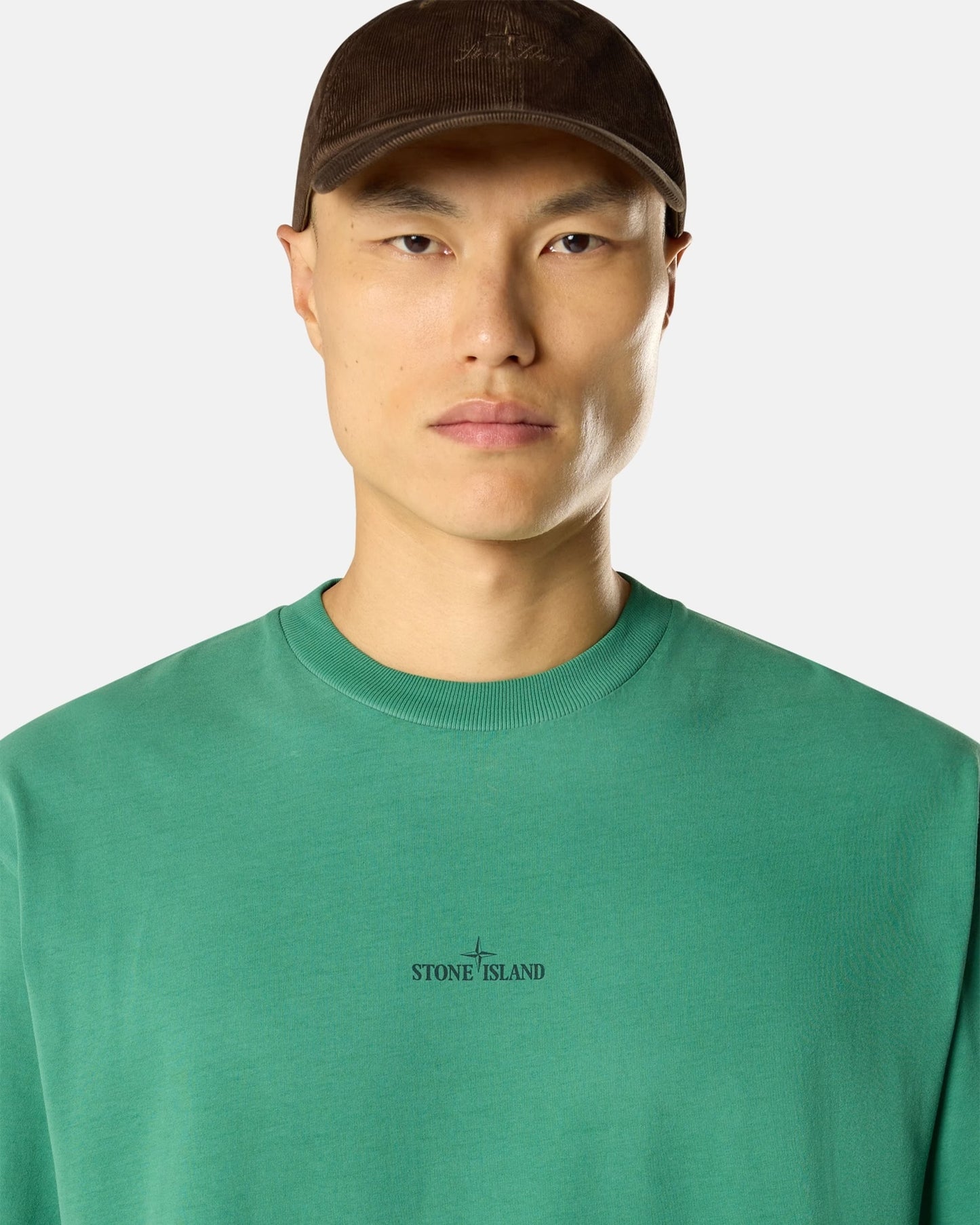 Camiseta con gráfico Stone Island Hand Sprayed para hombre