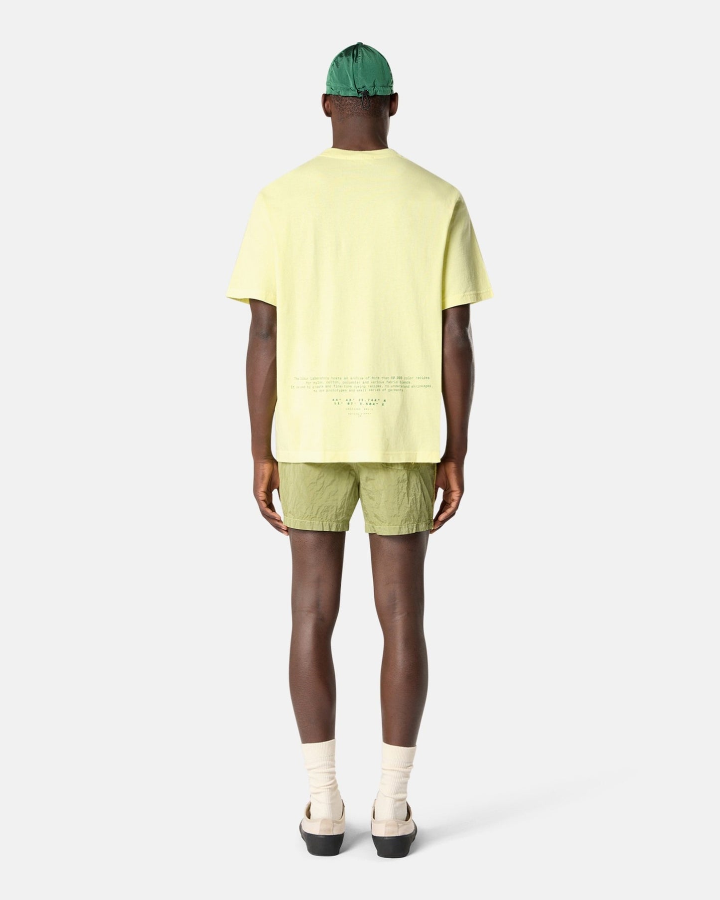 Camiseta con logo Stone Island para hombre