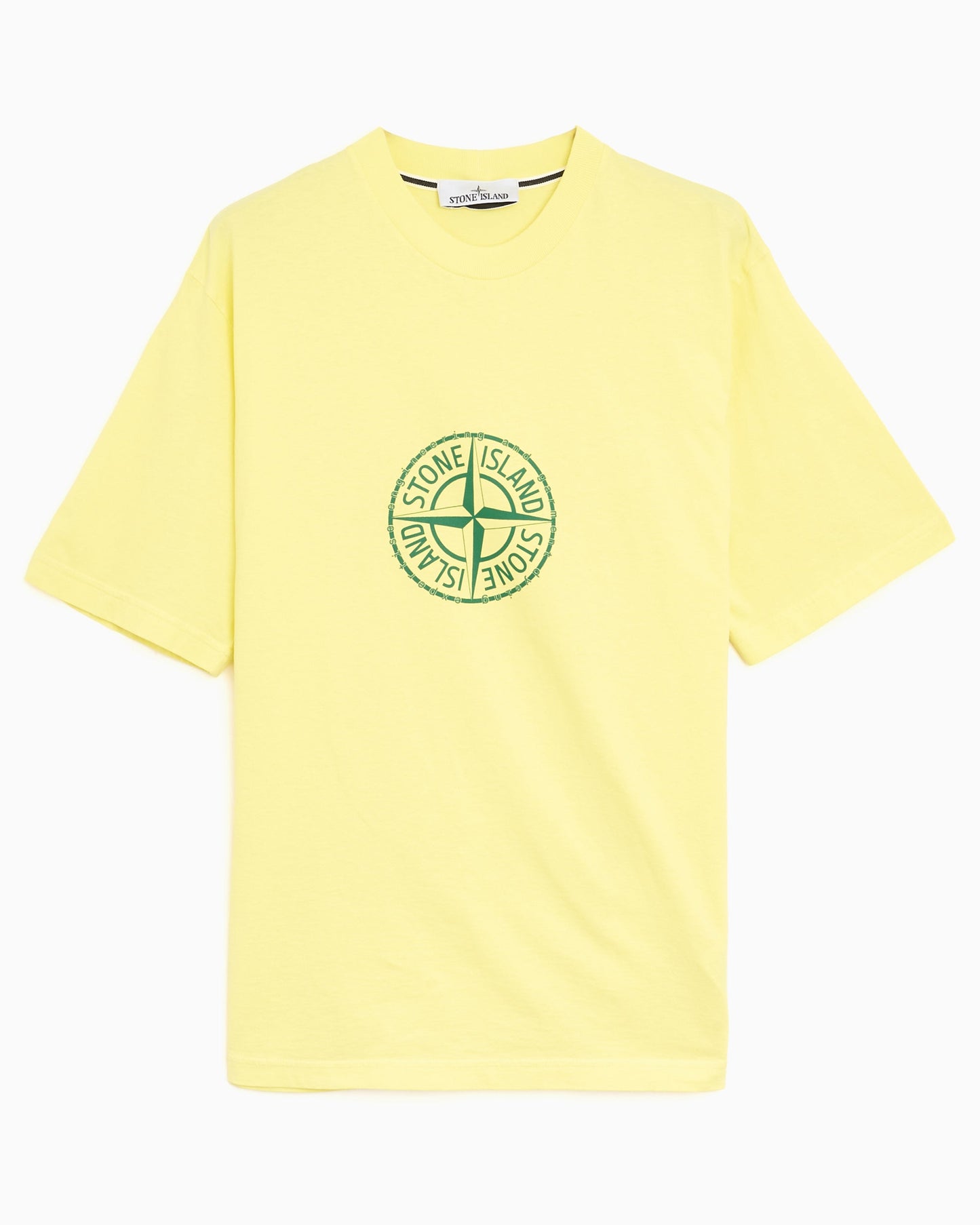 Camiseta con logo Stone Island para hombre