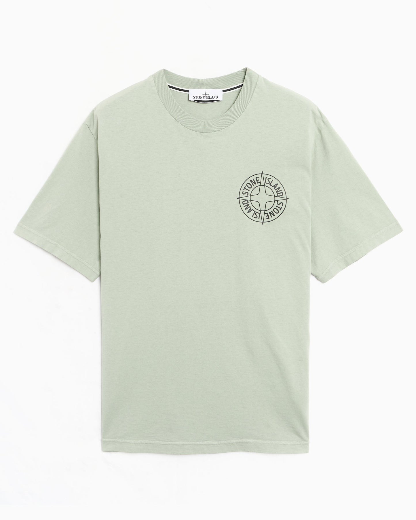 Camiseta con logo Stone Island para hombre