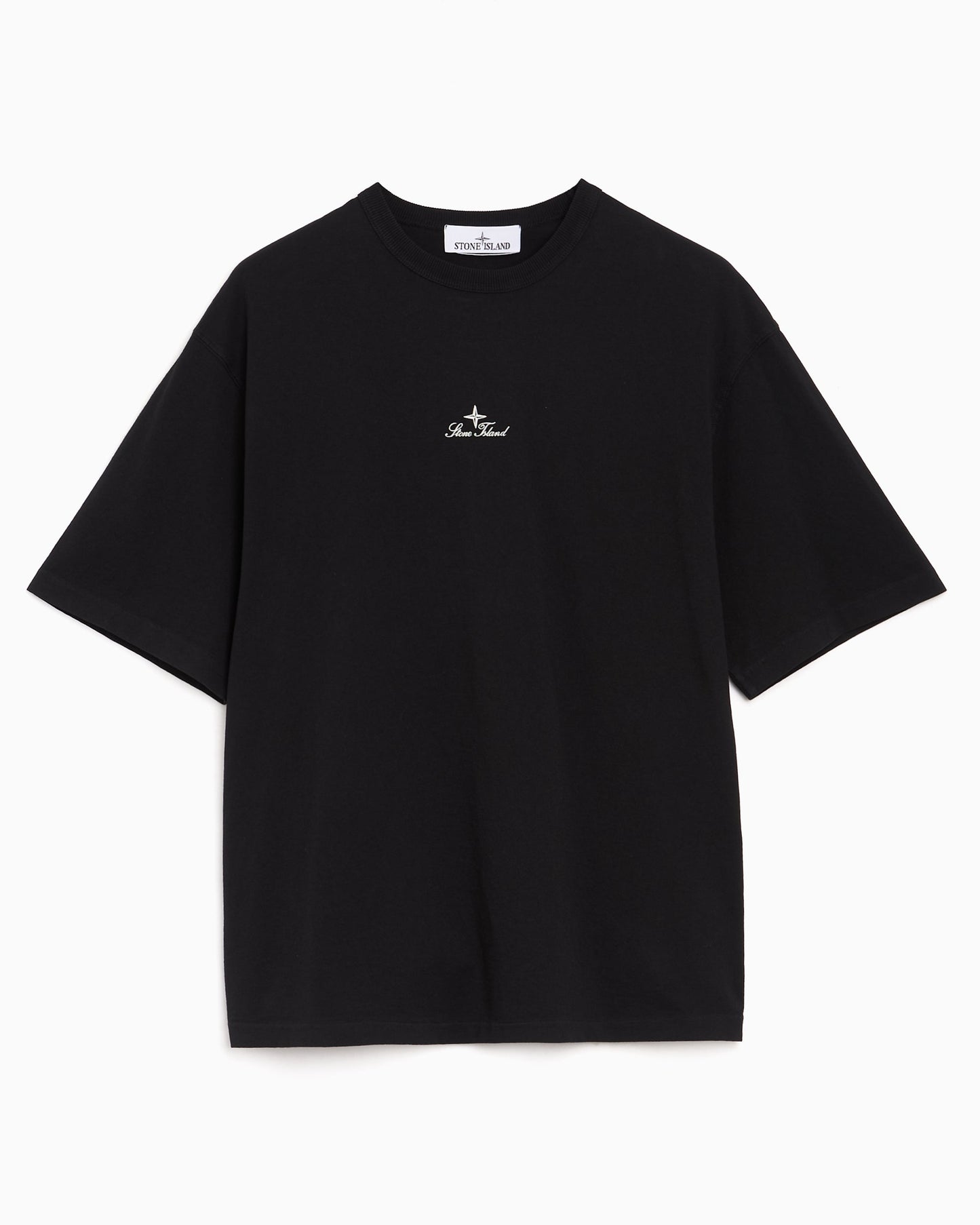 Camiseta con logo Relaxed Stone Island para hombre