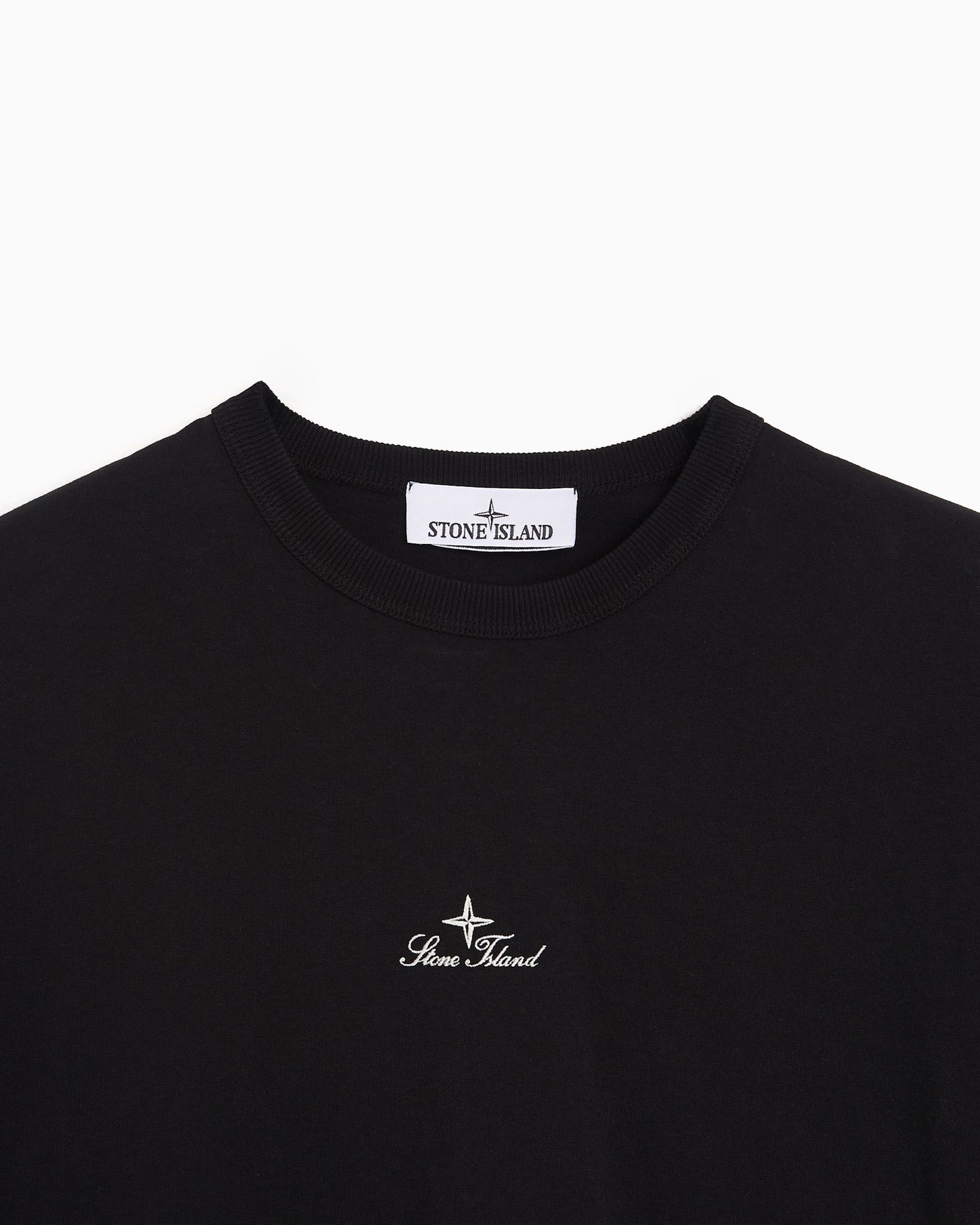Camiseta con logo Relaxed Stone Island para hombre