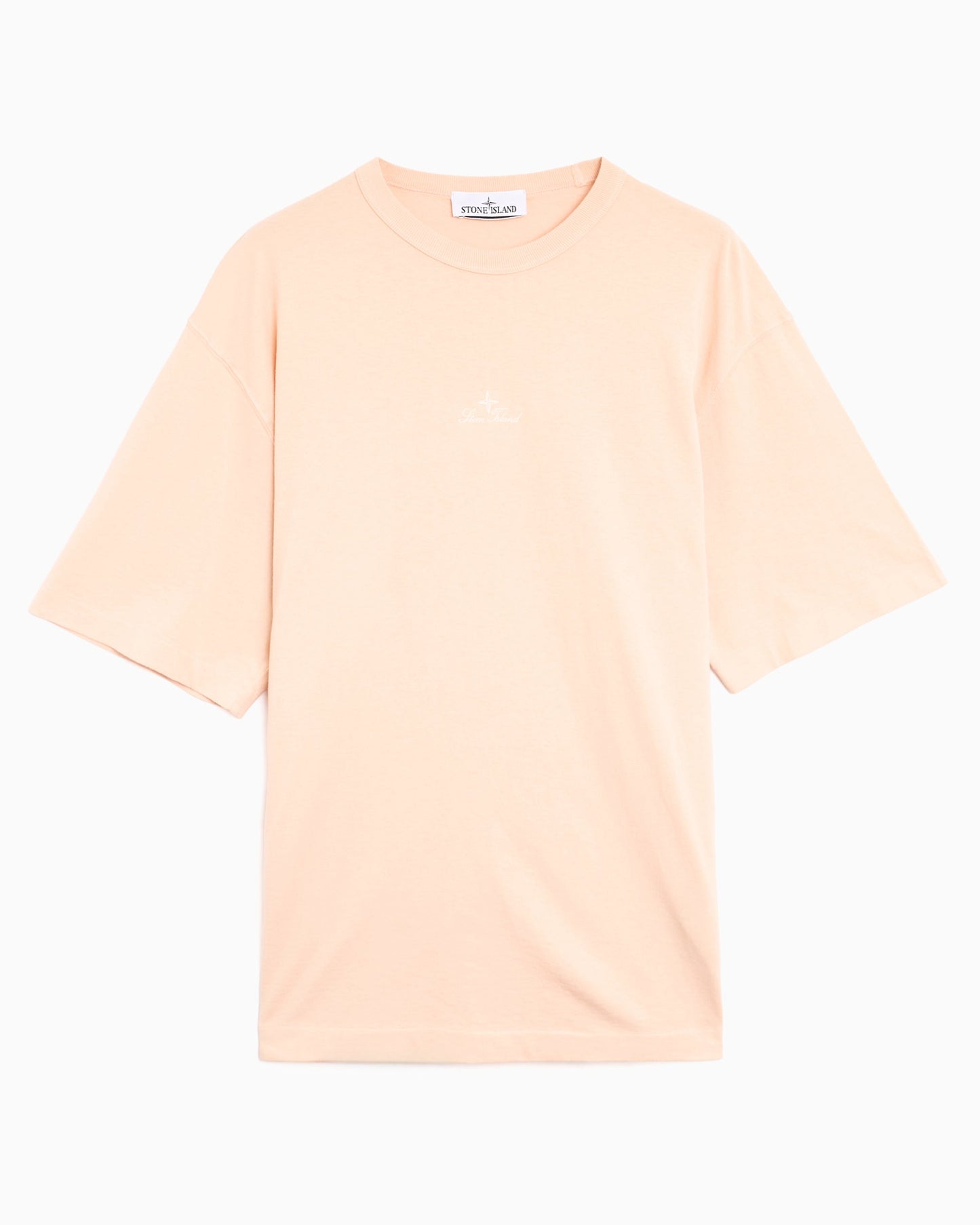 Camiseta con logo Relaxed Stone Island para hombre