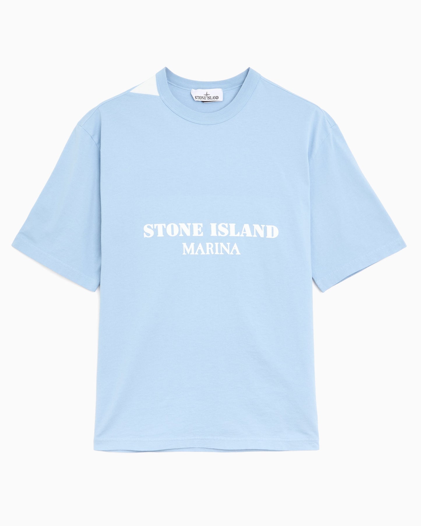 Camiseta con logo Stone Island Marina para hombre