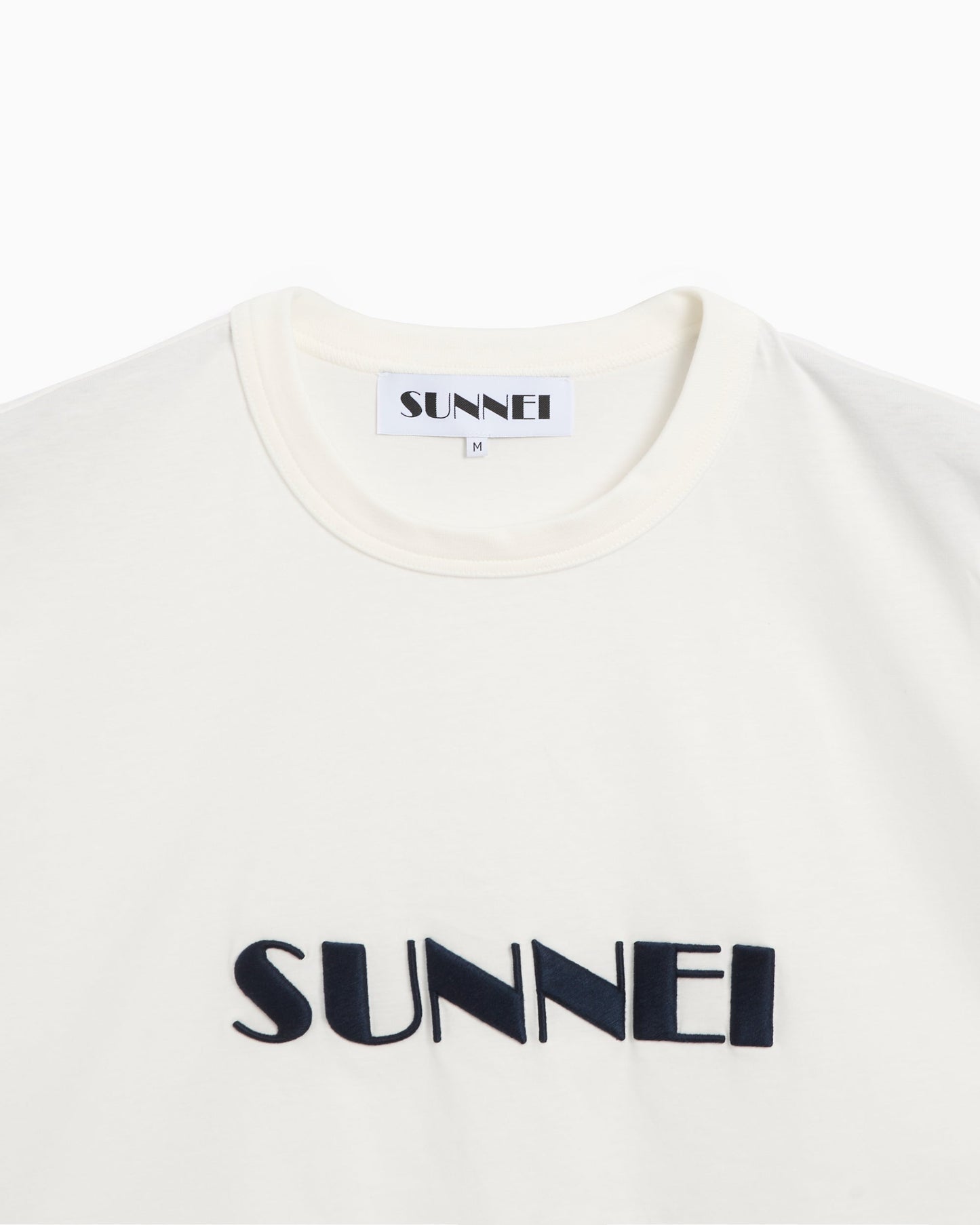 Camiseta Sunnei Classic Big Logo Embroidered Unisex T-Shirt Unisex