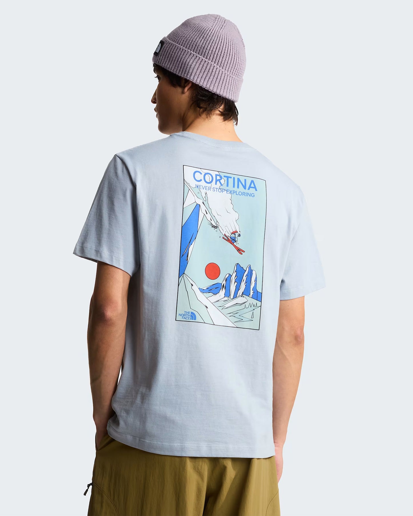 Camiseta con gráfico The North Face Mountain Celebration para hombre