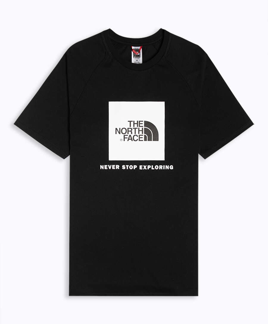 Camiseta The North Face Raglan Red Box Men's Short-Sleeve T-Shirt para hombre