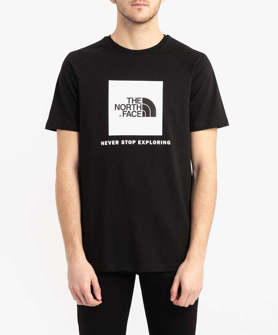 Camiseta The North Face Raglan Red Box Men's Short-Sleeve T-Shirt para hombre