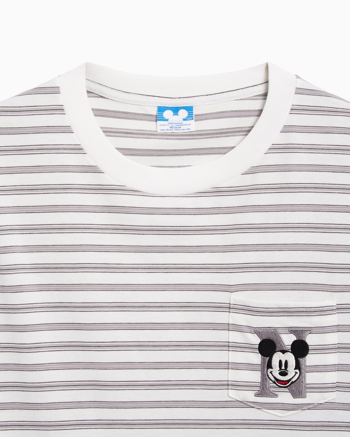 Camiseta de rayas thisisneverthat® Mickey Boarder para hombre