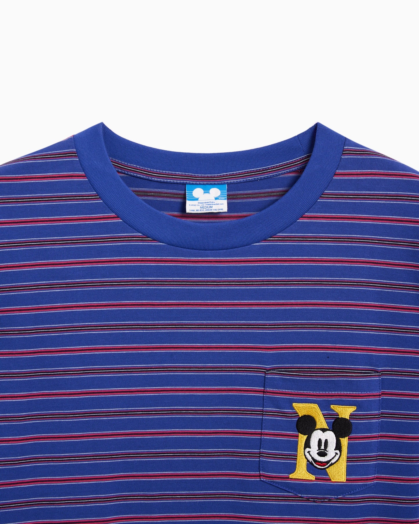 Camiseta de rayas thisisneverthat® Mickey Boarder para hombre