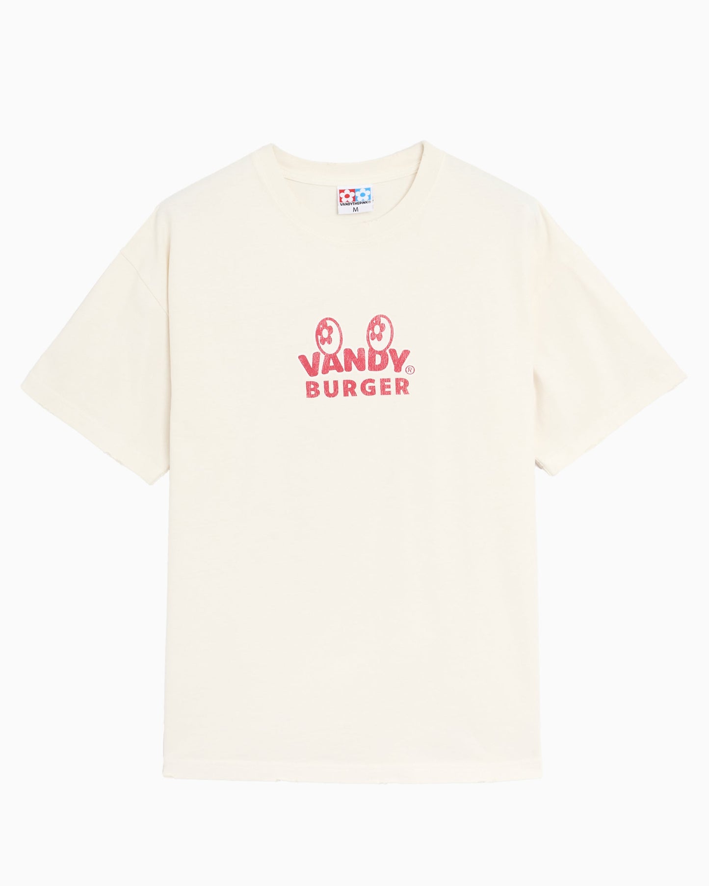 Camiseta con gráfico Relaxed VANDYTHEPINK Burger Menu Eye para hombre