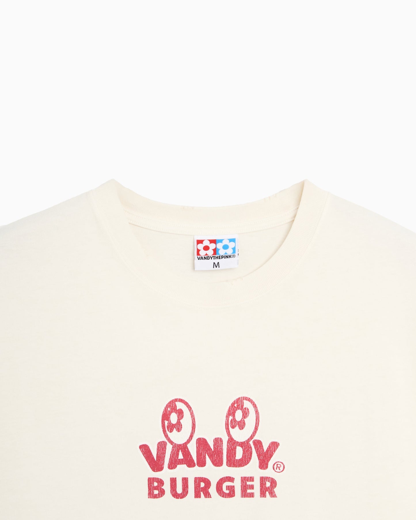 Camiseta con gráfico Relaxed VANDYTHEPINK Burger Menu Eye para hombre