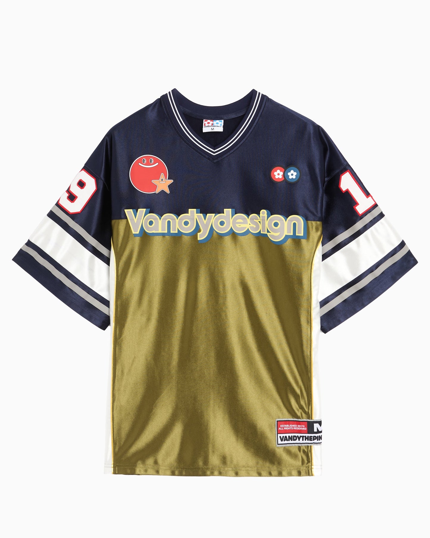 Jersey T-Shirt con gráfico Relaxed VANDYTHEPINK FM Design para hombre