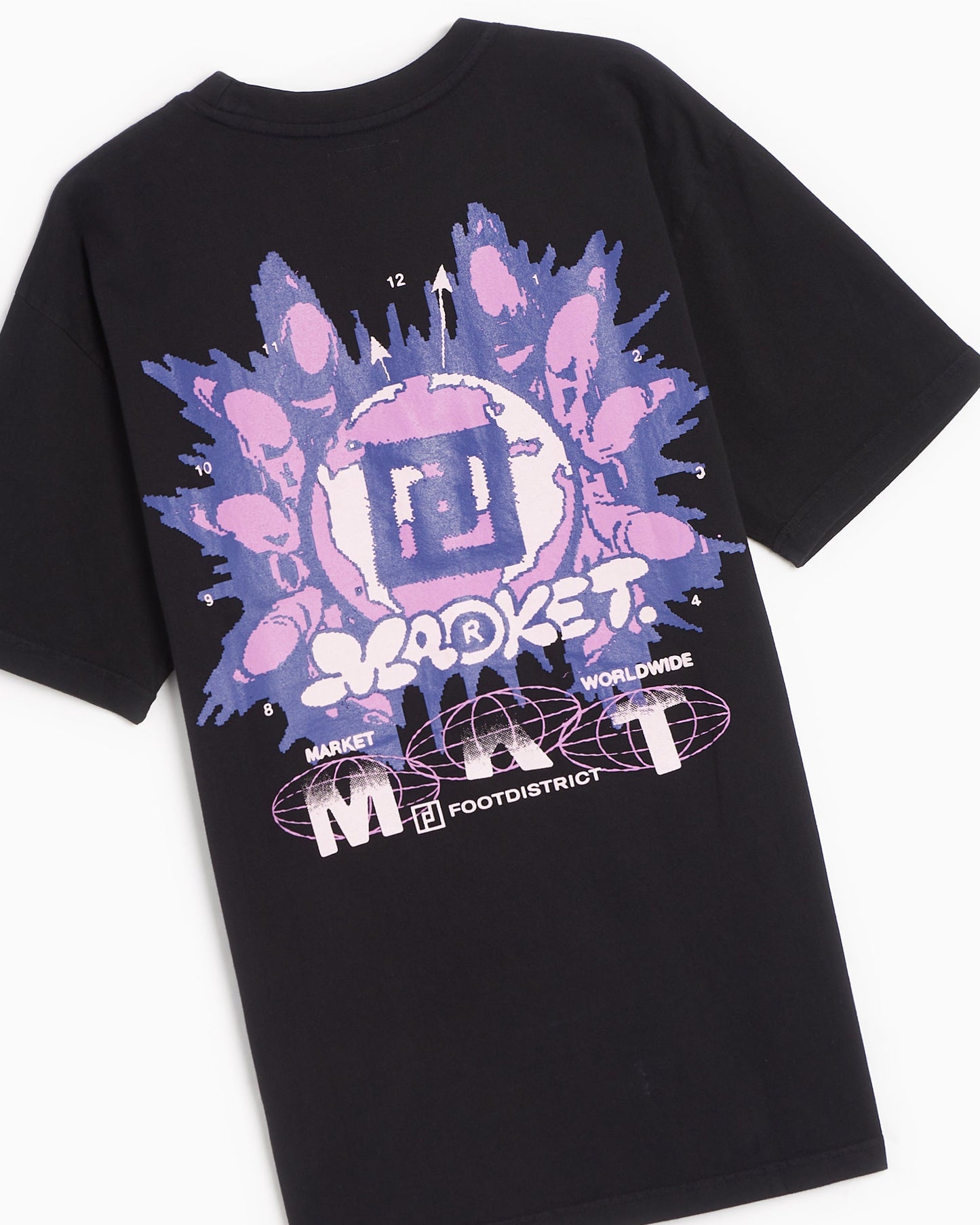 Camiseta x MARKET FOOTDISTRICT x MARKET Worldwide Unisex T-Shirt Unisex