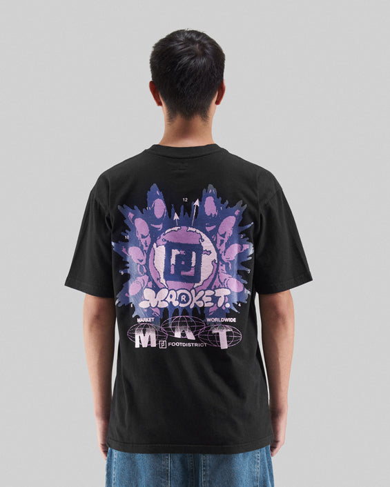 Camiseta x MARKET FOOTDISTRICT x MARKET Worldwide Unisex T-Shirt Unisex